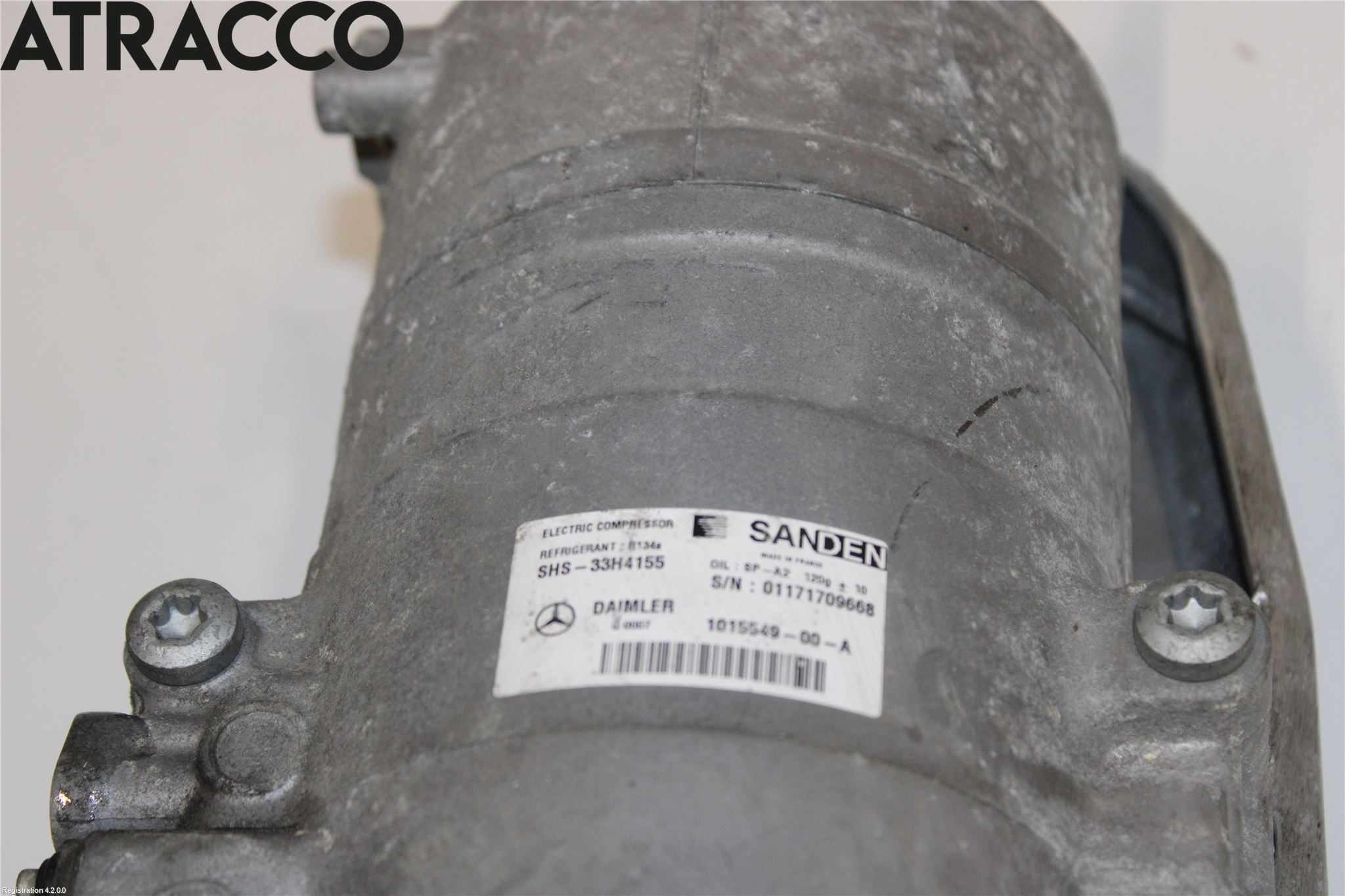 Mercedes-Benz MB B-KLASS (W246/W242) 12-19 Varme Ac Kompressor