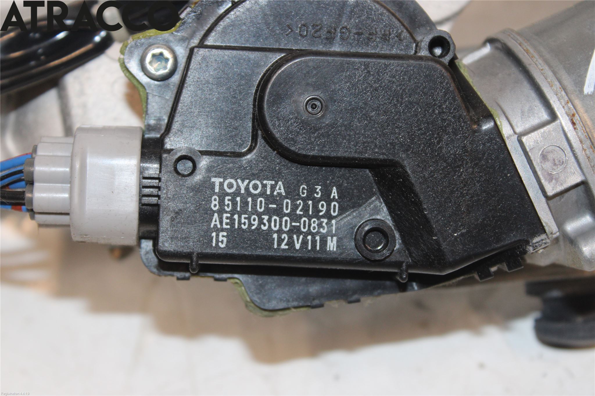 Toyota AURIS 10-12 Viskeroverføring Frontrute