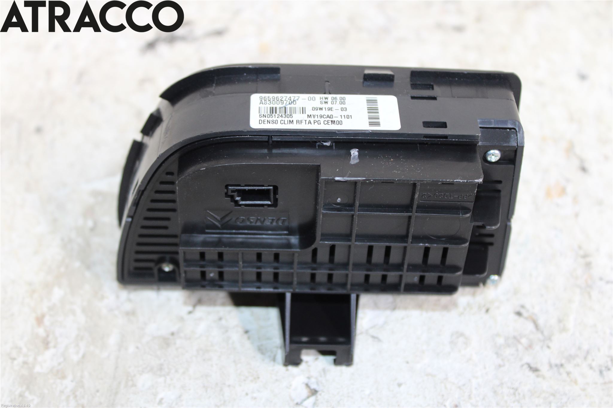 Citroen C4 GRAND PICASSO 07-13 Varme Ac Betjening-Display