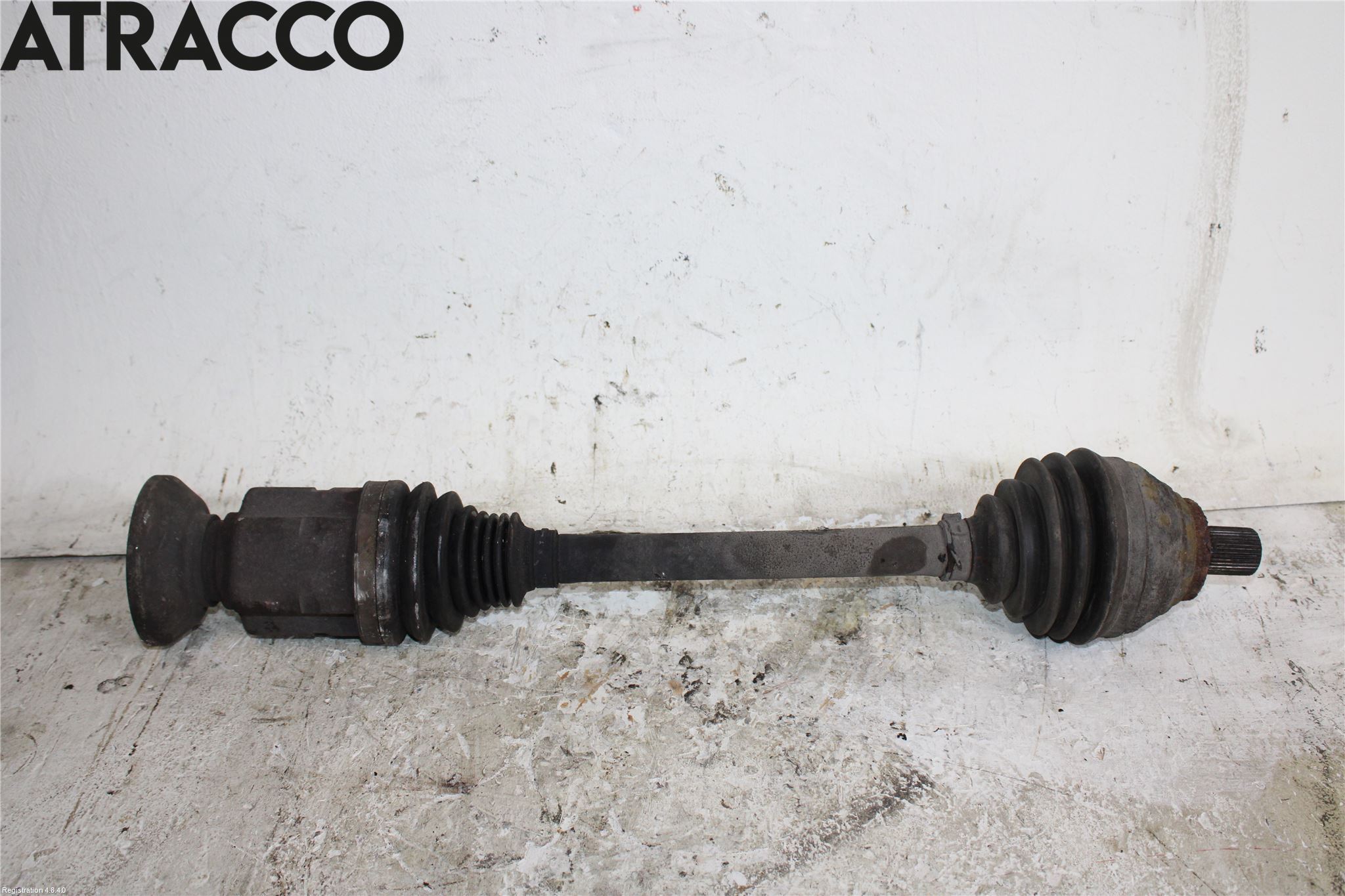 Volkswagen VW TIGUAN 07-16 Drivaksel Foran Kompl Høyre