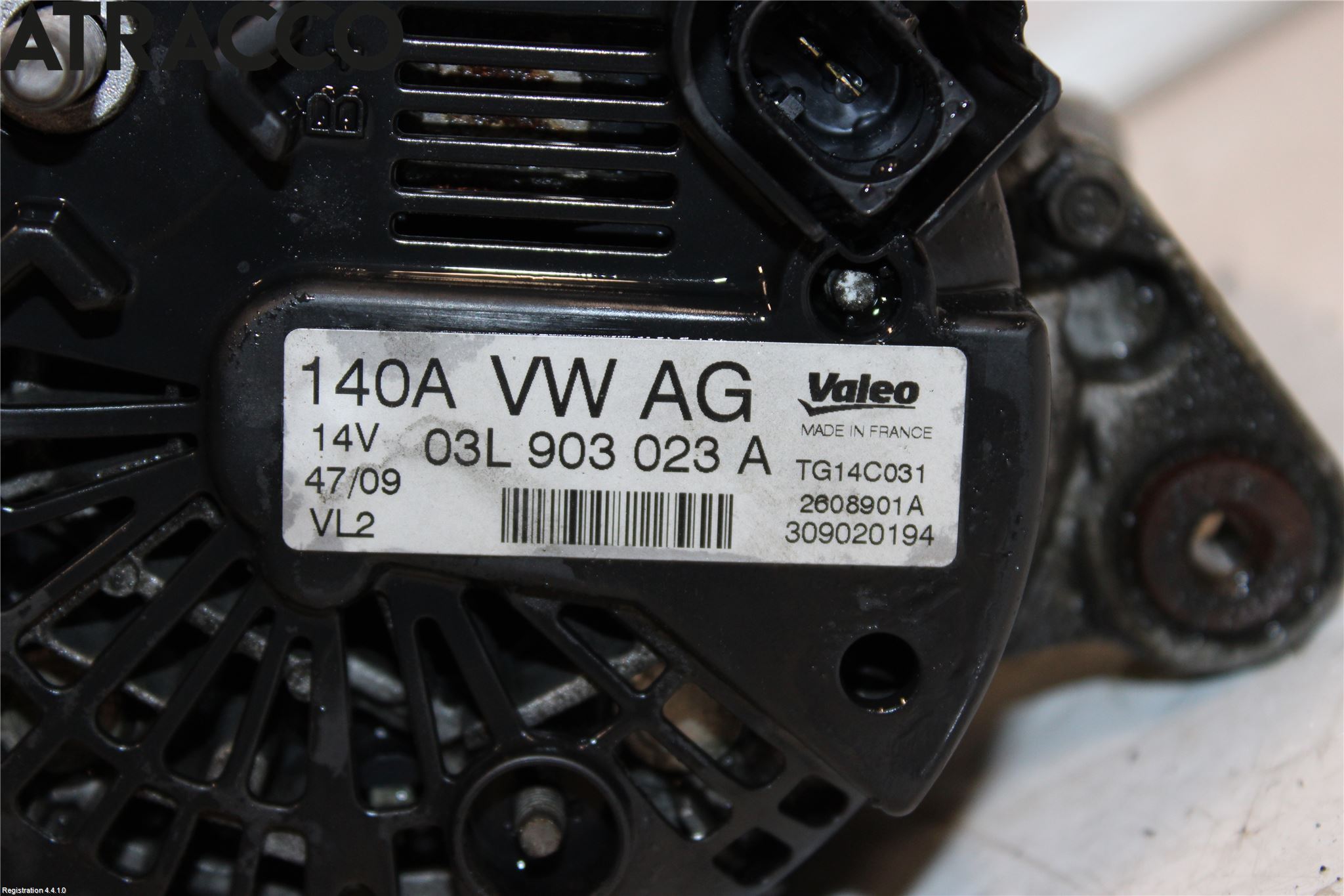 Volkswagen VW GOLF VI 09-13 Dynamo