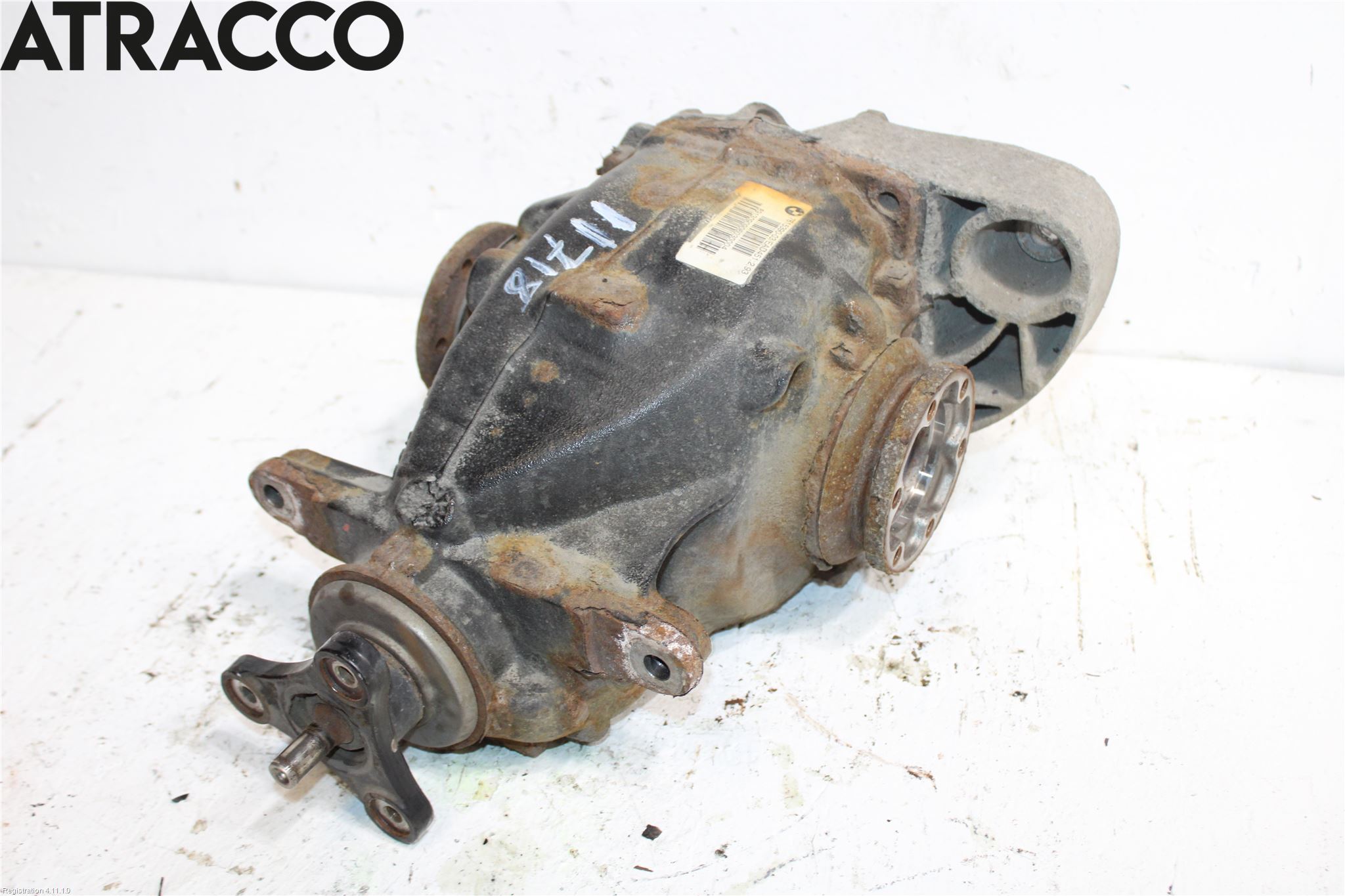 BMW X1 E84 10-15 Bakaksel Kardang Bak -Diff