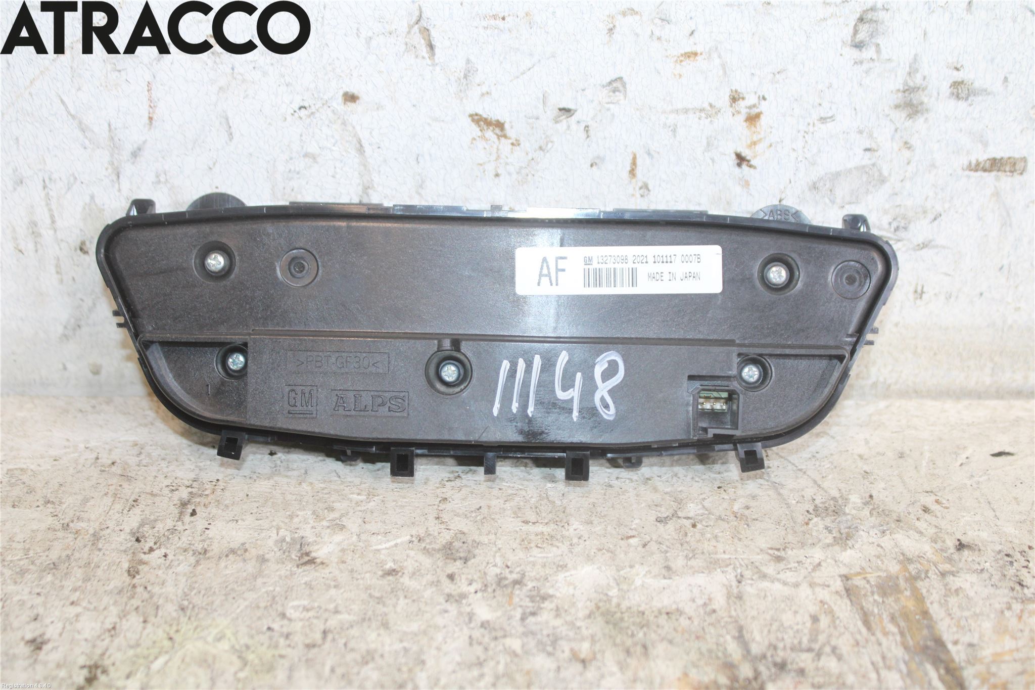 Opel INSIGNIA 09-16 Varme Ac Betjening-Display