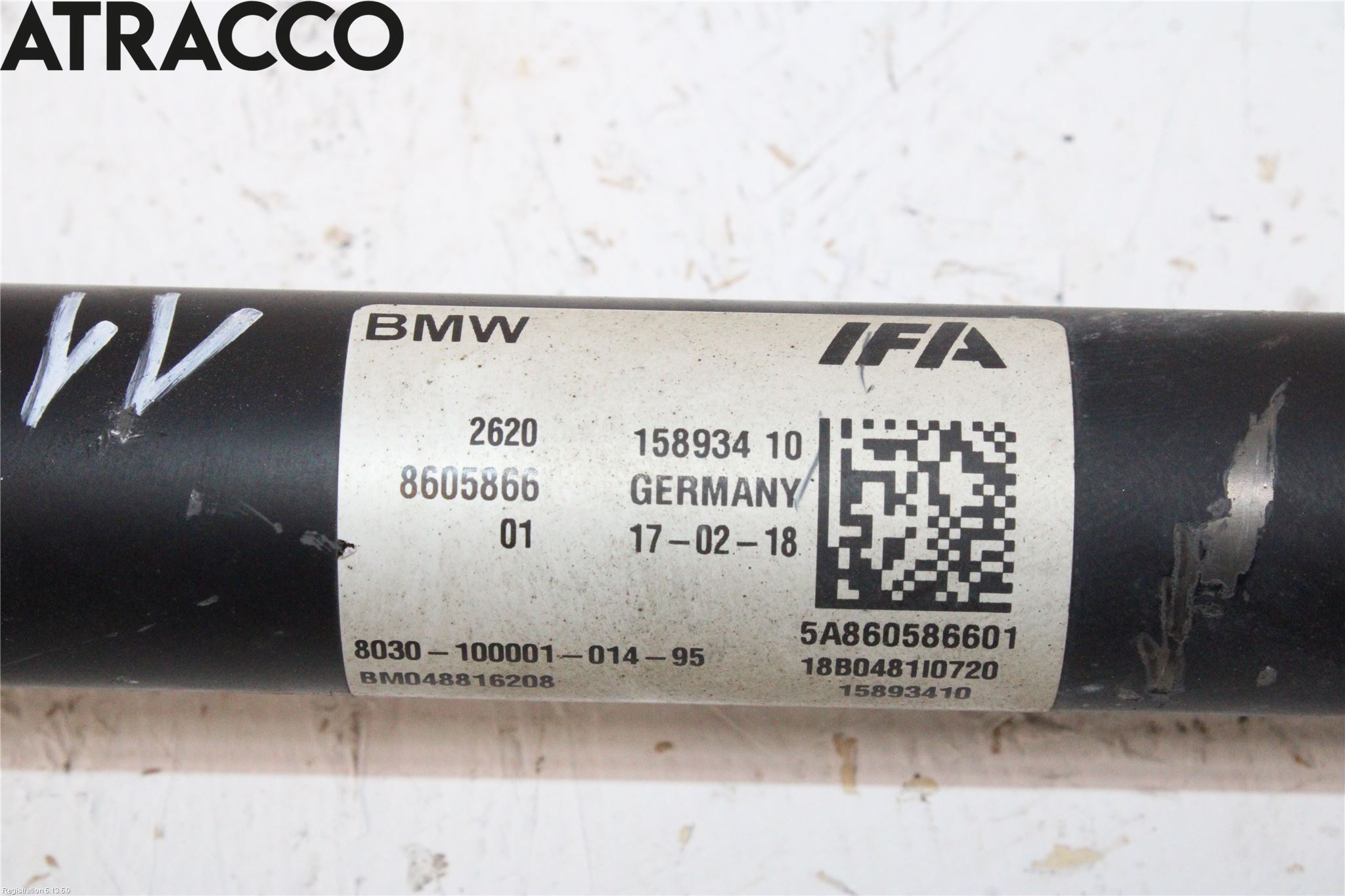 BMW X5 E70 07-13 Mellomaksel Fremre 4Wd