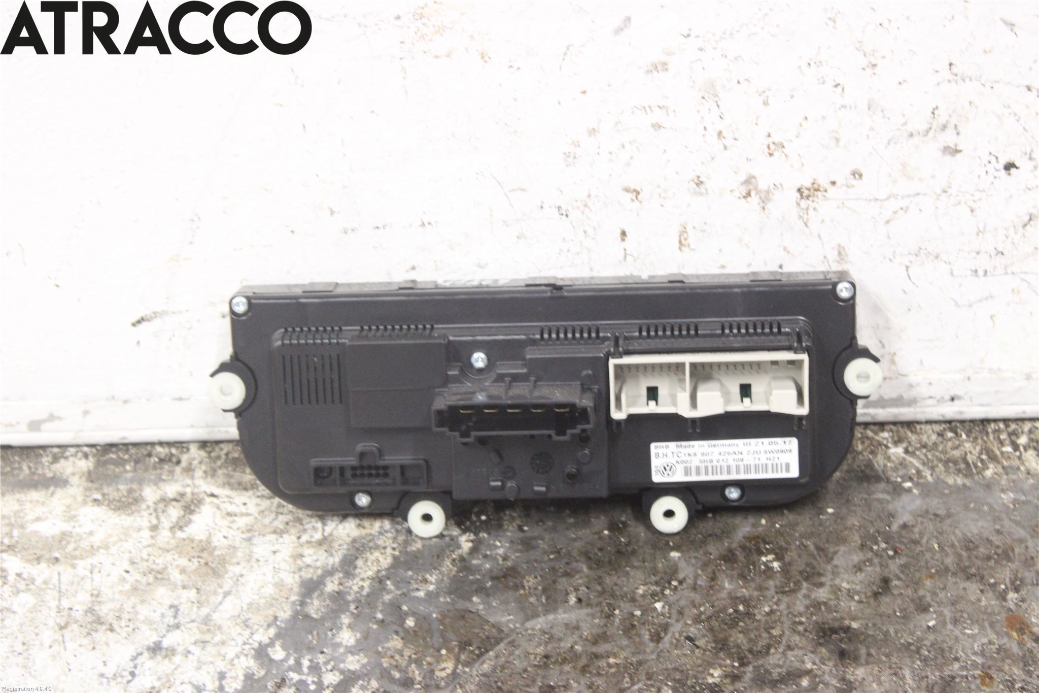 Volkswagen VW CADDY 16-20 Varme Ac Betjening-Display