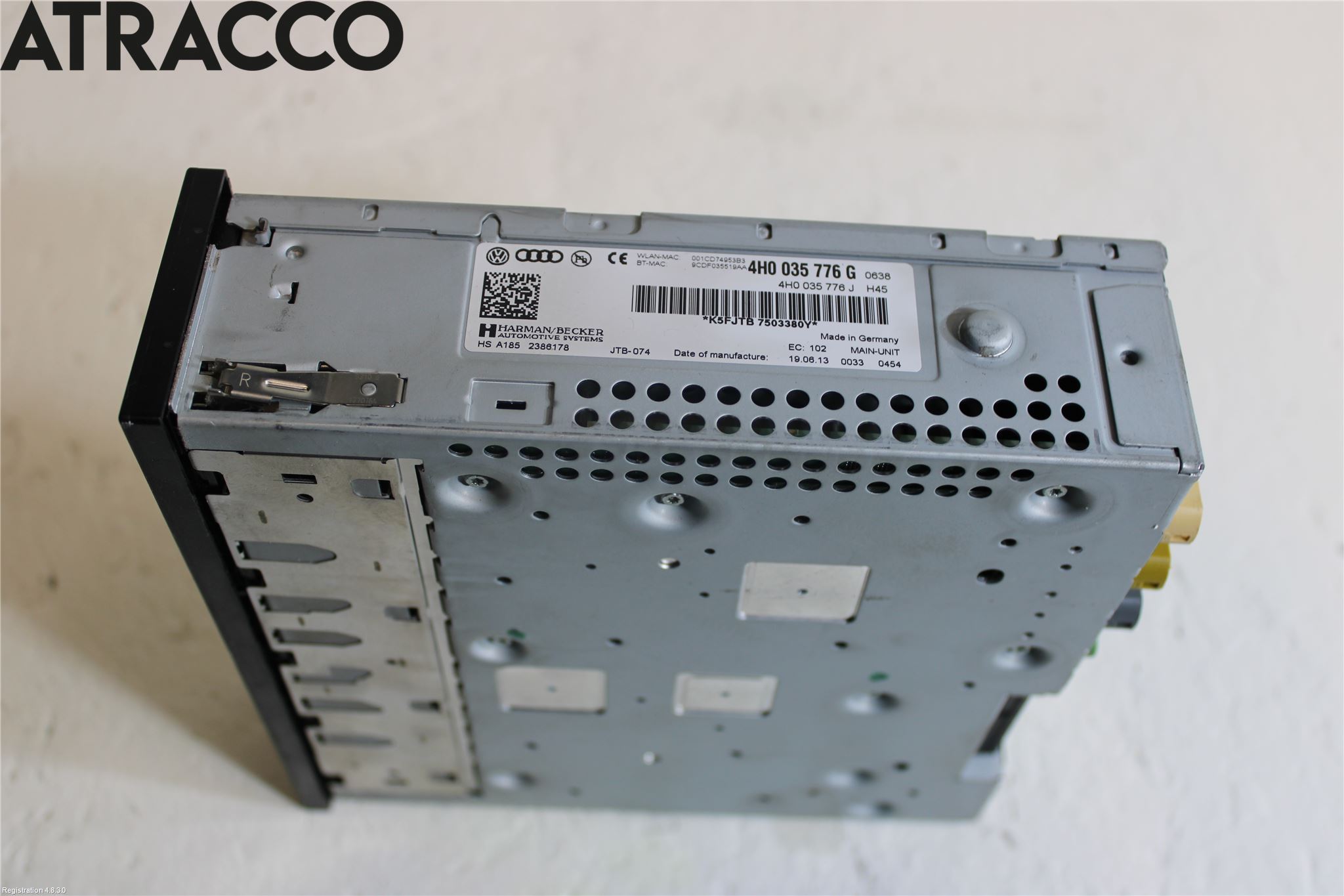 Audi A8/S8 4H 10-17 Stereo Radio Med Cd