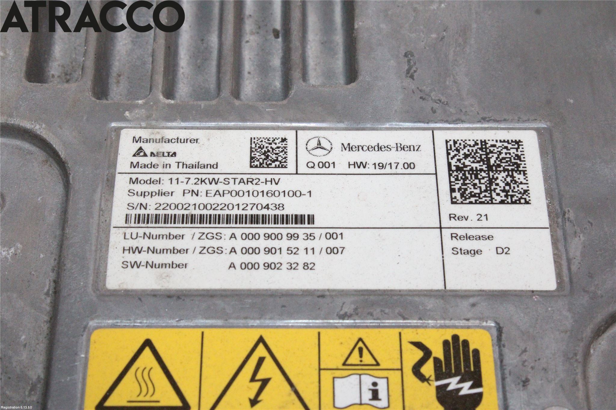 Mercedes-Benz MB EQB (X243) 22- Batterilader Hybrid