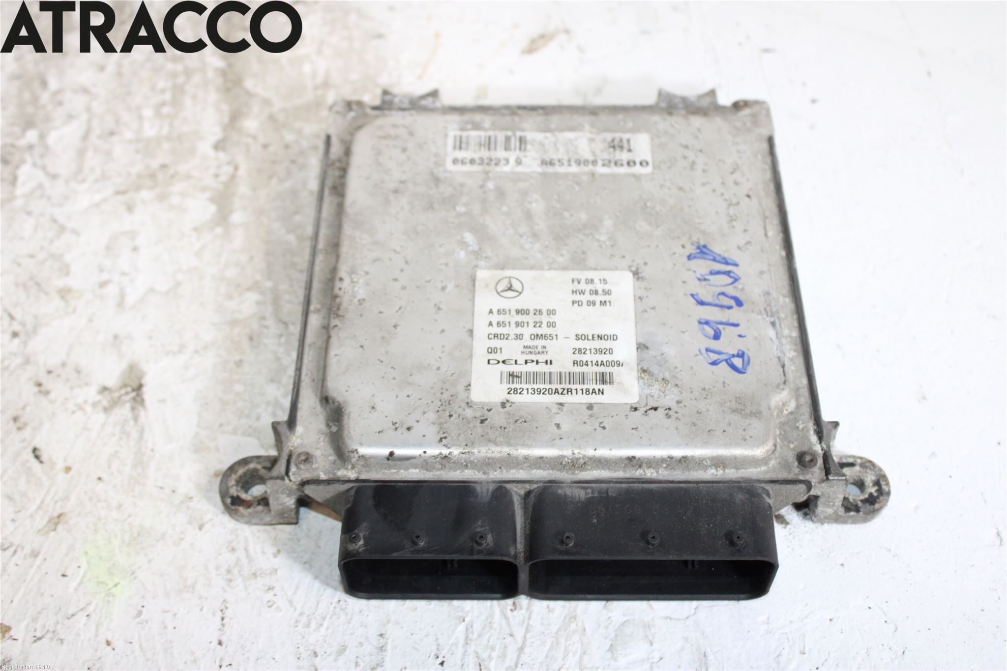 Mercedes-Benz MB SPRINTER (W906) 06-18 Styreenhet Innsprøytning