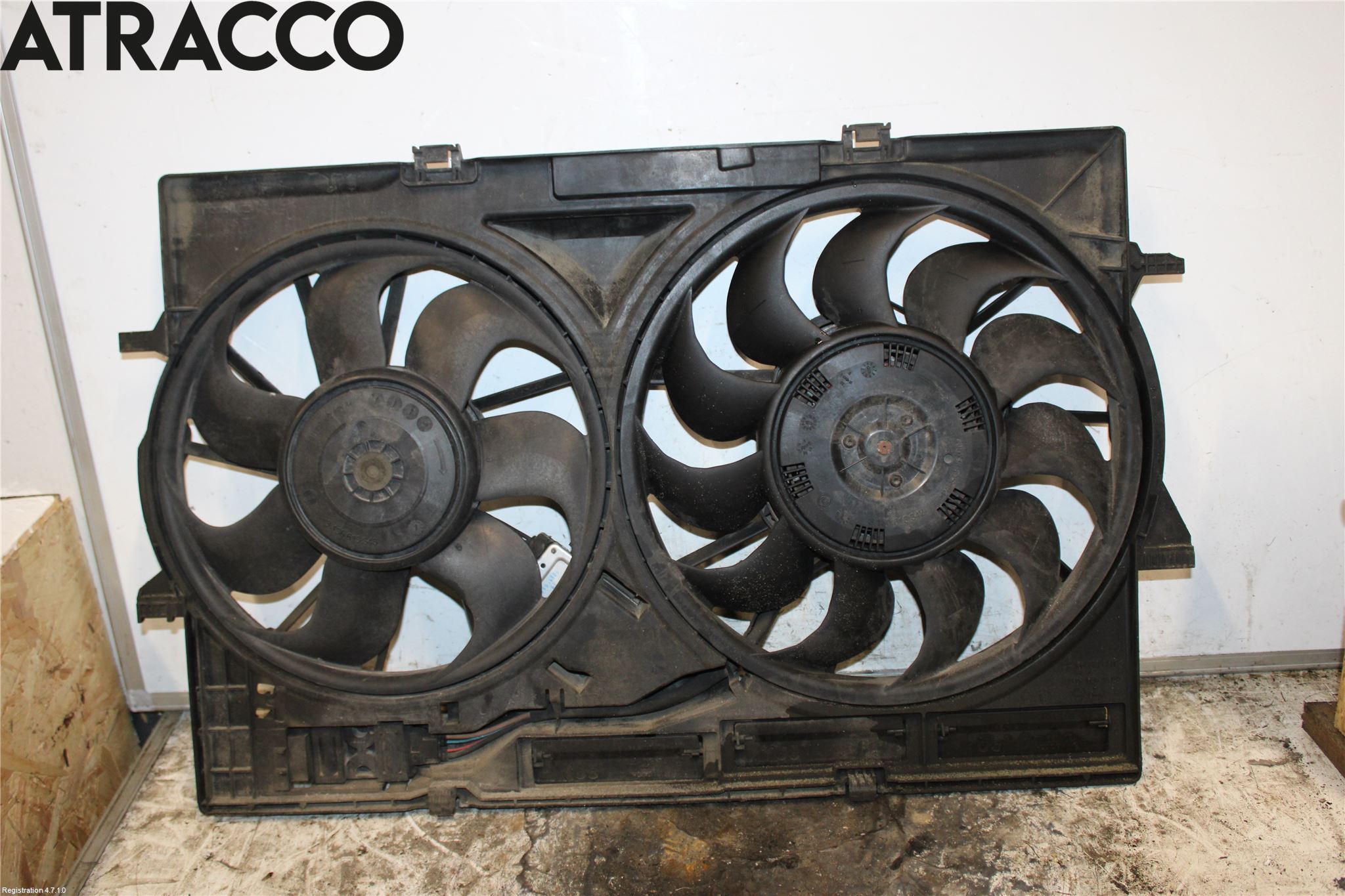 Audi A4/S4 08-11 Kjølevifte Elektrisk