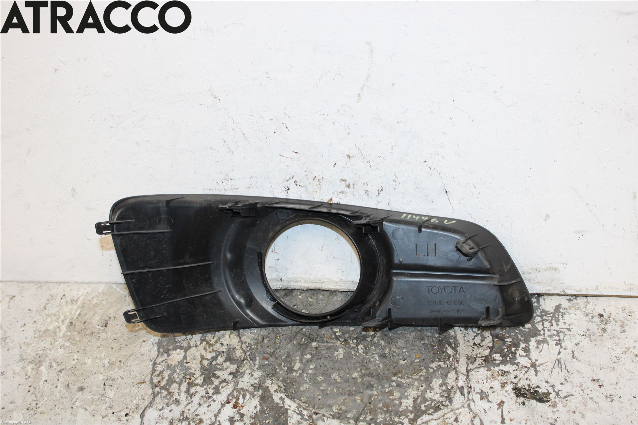 Toyota COROLLA VERSO 08-09 Frontlykt Kurve-Tåkelys Ramme