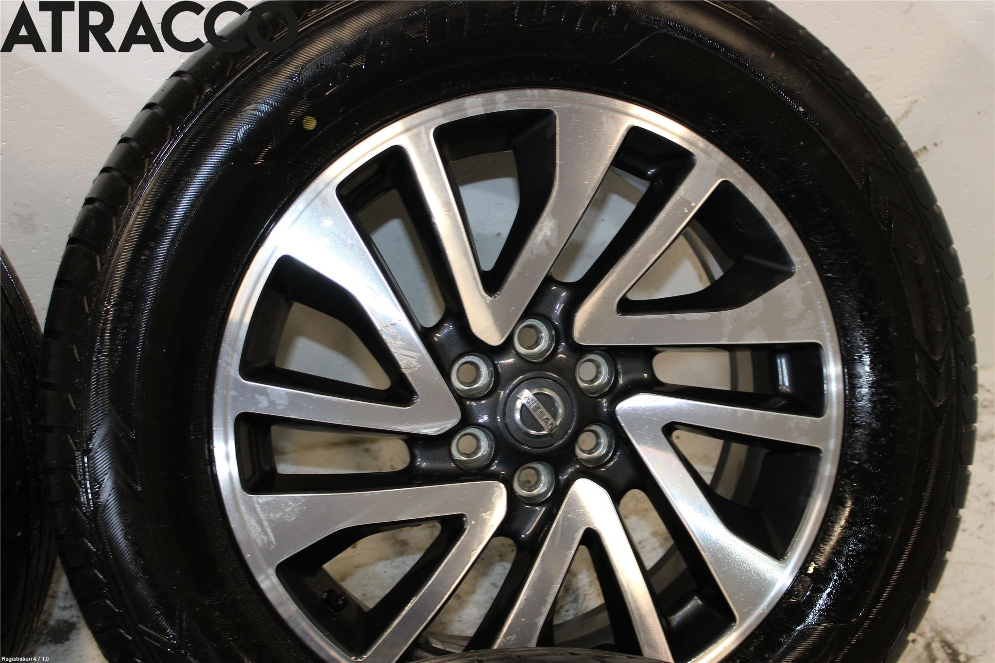 Nissan NAVARA, TREK-1 17-21 Dekk Sommer På Alu Felg 4Stk