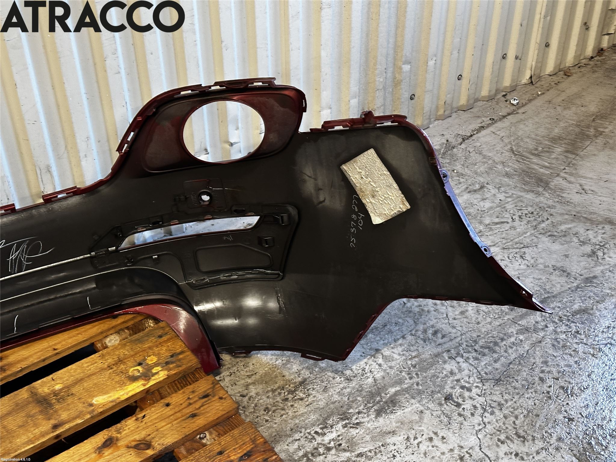 BMW X6 E71/E72   08-14 Støtfanger Bak