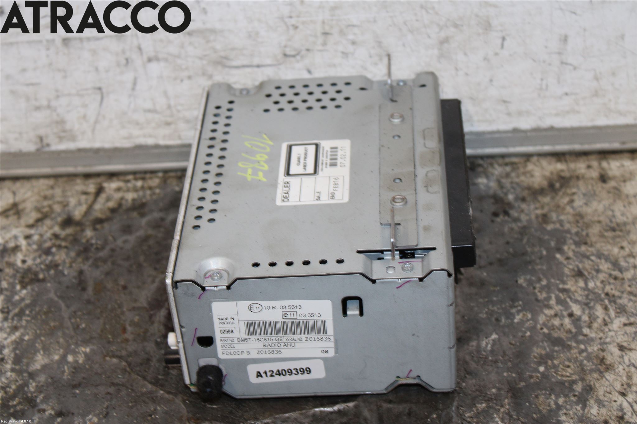 Ford FOCUS 11-14 Stereo Radio Med Cd