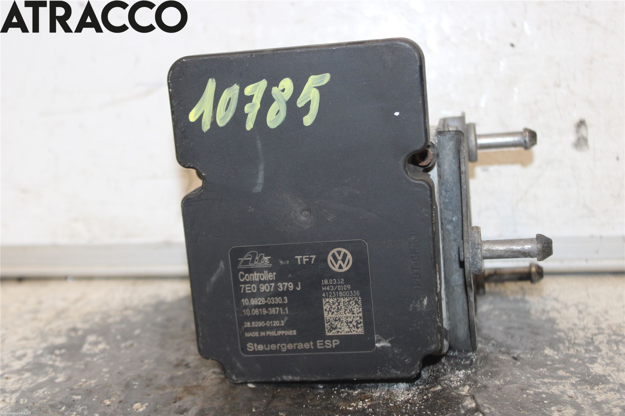 Volkswagen VW TRANSP/CARAVELLE (T5) 04-15 Abs Hydraulikkaggregat