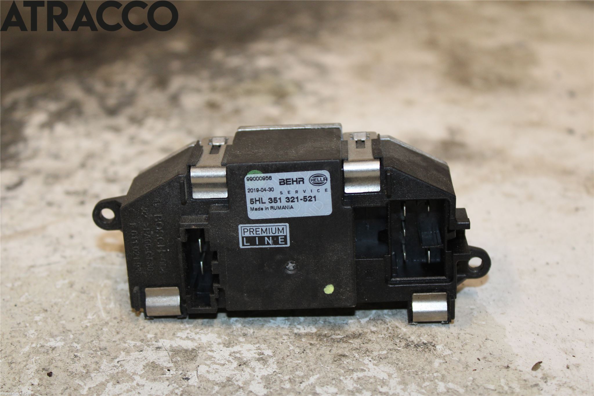 Audi A4/S4 08-11 Varmeapparat Viftemotstand