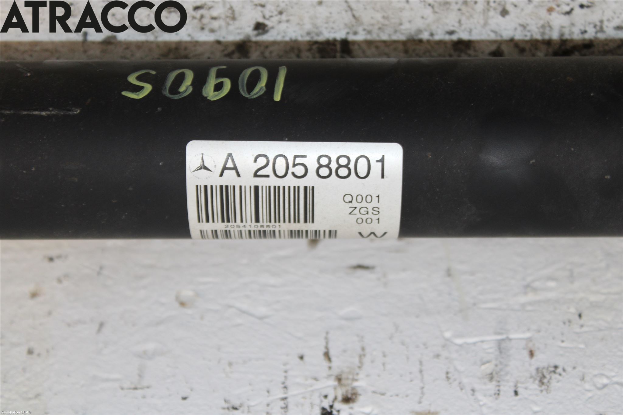 Mercedes-Benz MB C-KLASS (W205) 14-21 Mellomaksel Kompl