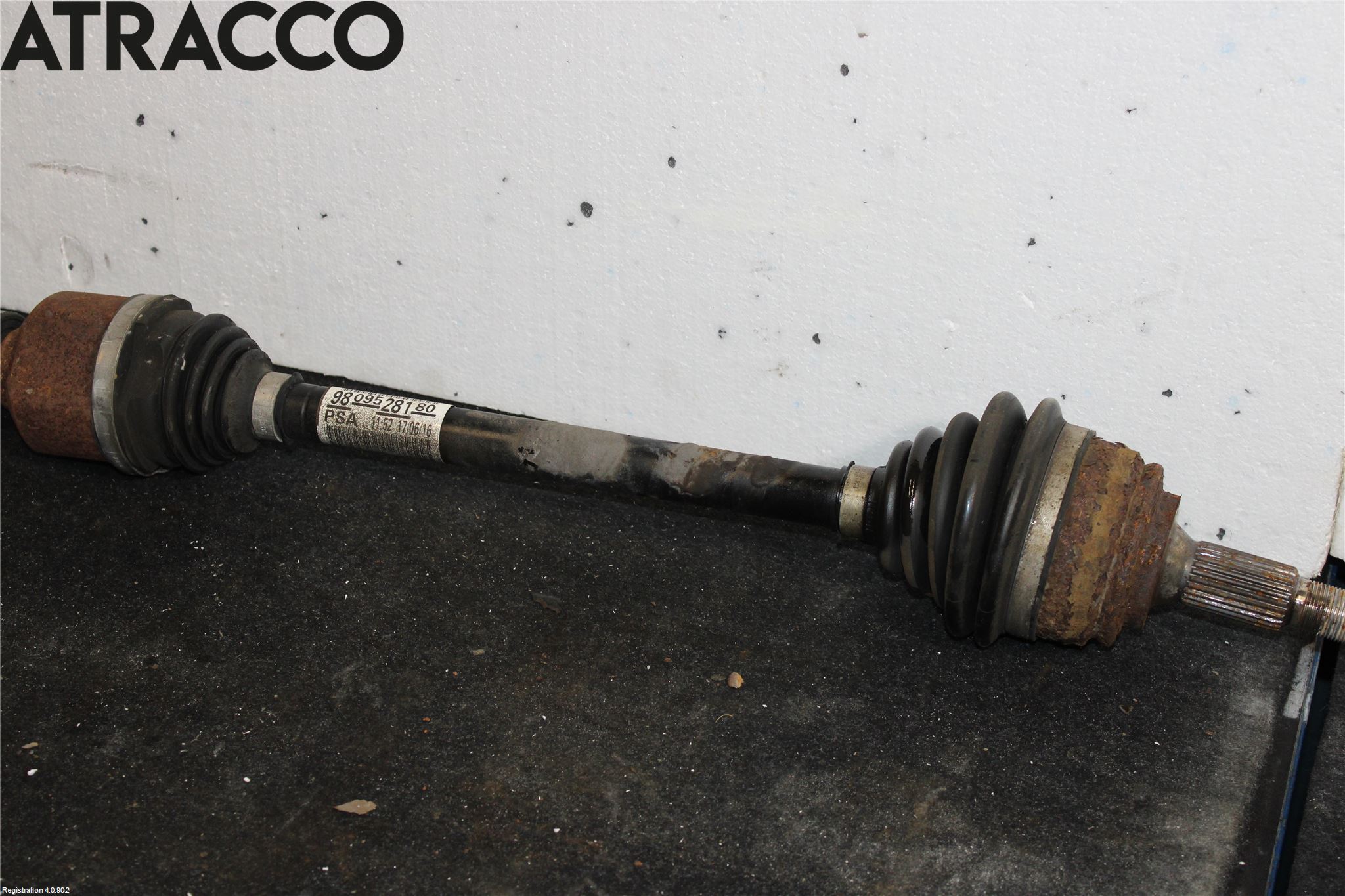 Peugeot 308 14-21 Drivaksel Foran Kompl Høyre