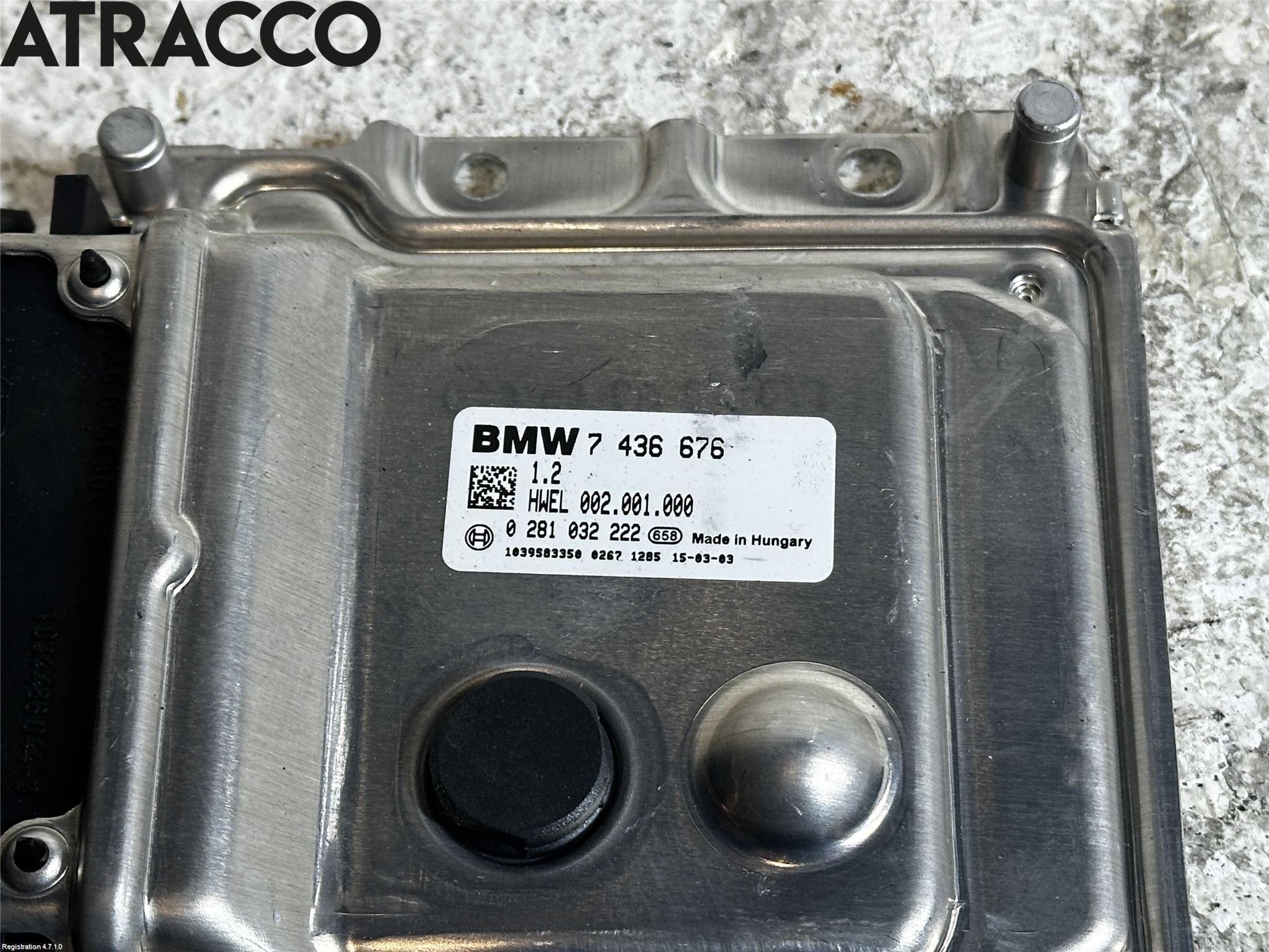 BMW 5 F10/F11/F18 09-17 Styreenhet Gearkasse