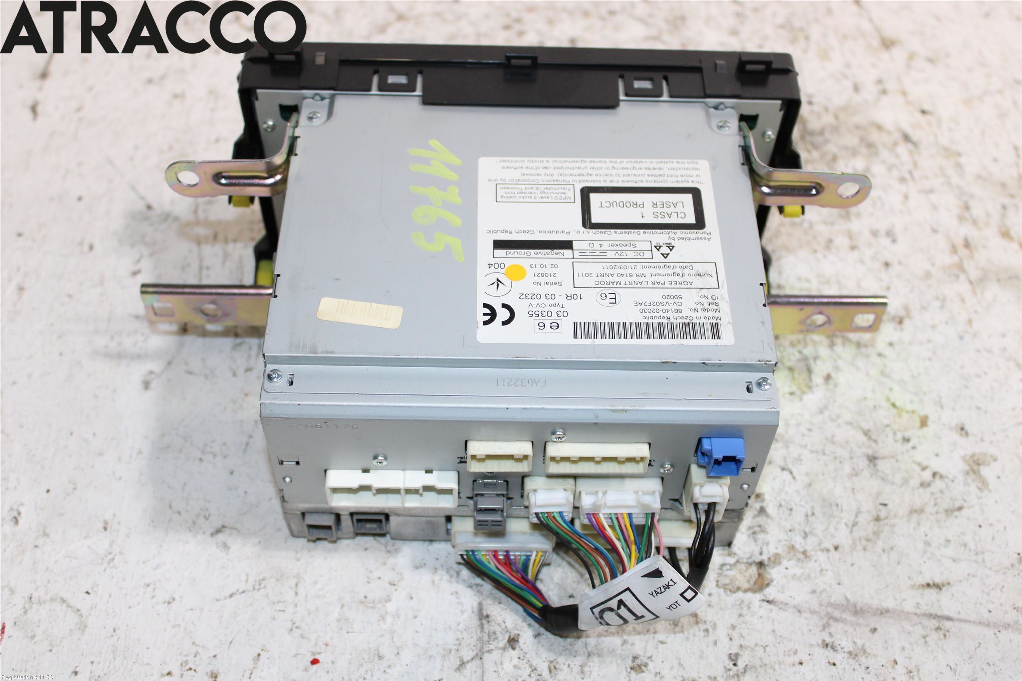 Toyota AURIS 13-19 Stereo Radio Med Cd