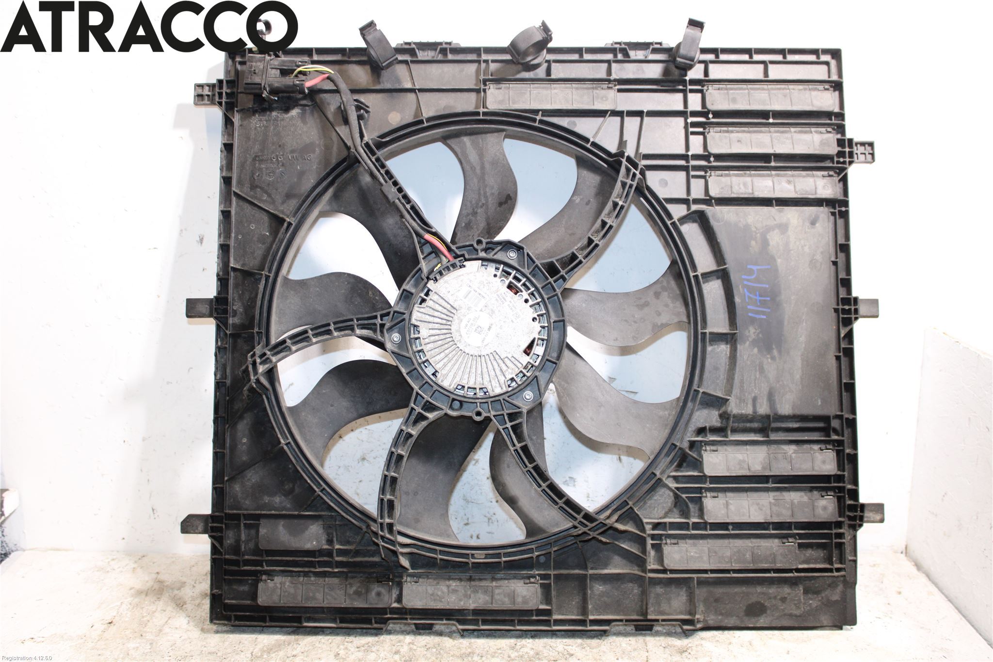 Volkswagen VW CRAFTER II / E-CRAFTER 17- Kjølevifte Elektrisk