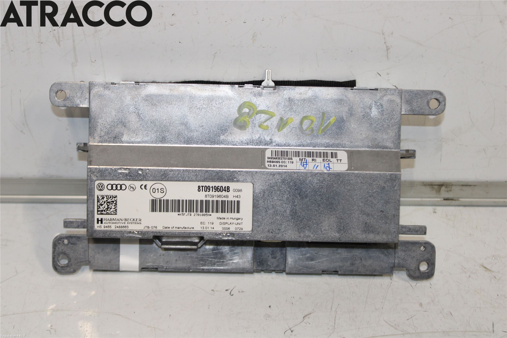 Audi A4 12-15 Multifunktionsdisplay