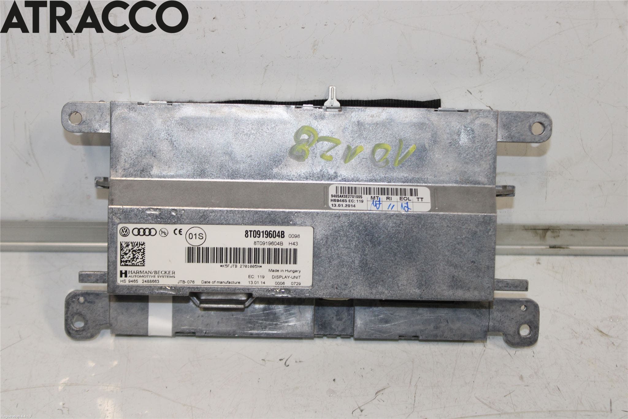 Audi A4 12-15 Multifunktionsdisplay