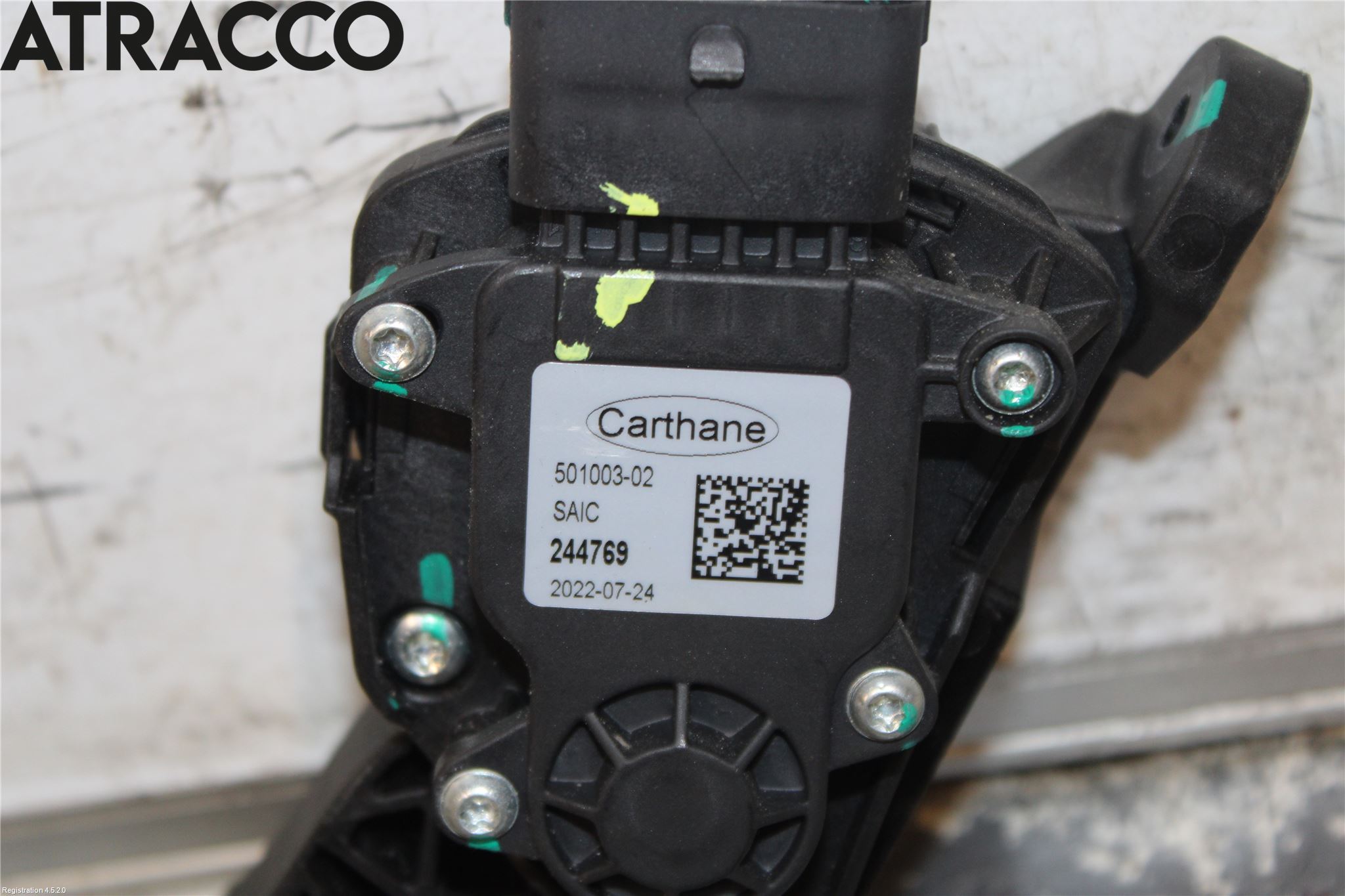 MG MARVEL R 22- Gasspedal