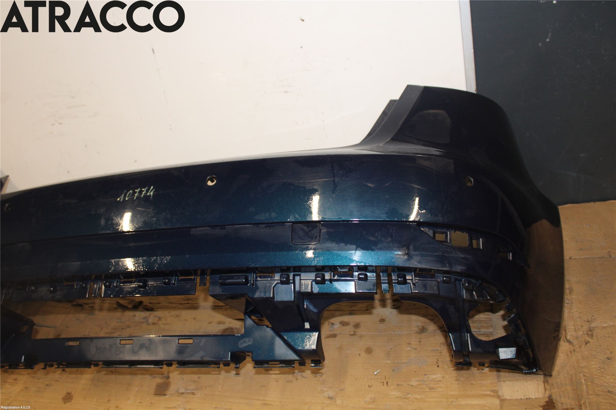 Audi A3/S3 8V 13-20 Støtfanger Bak