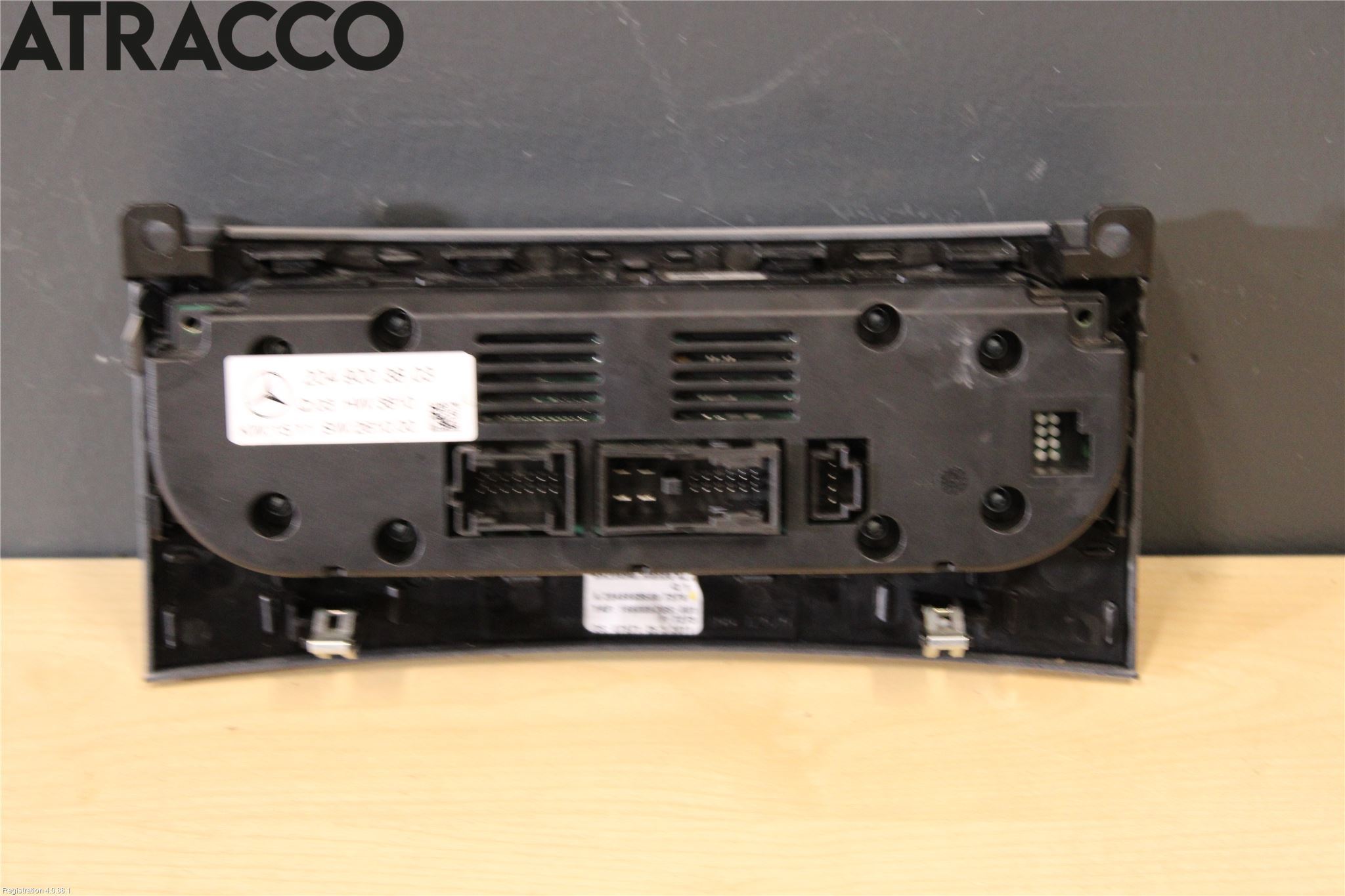 Mercedes-Benz MB C-KLASS (W204) 07-15 Varmeapparat Register Med Ac