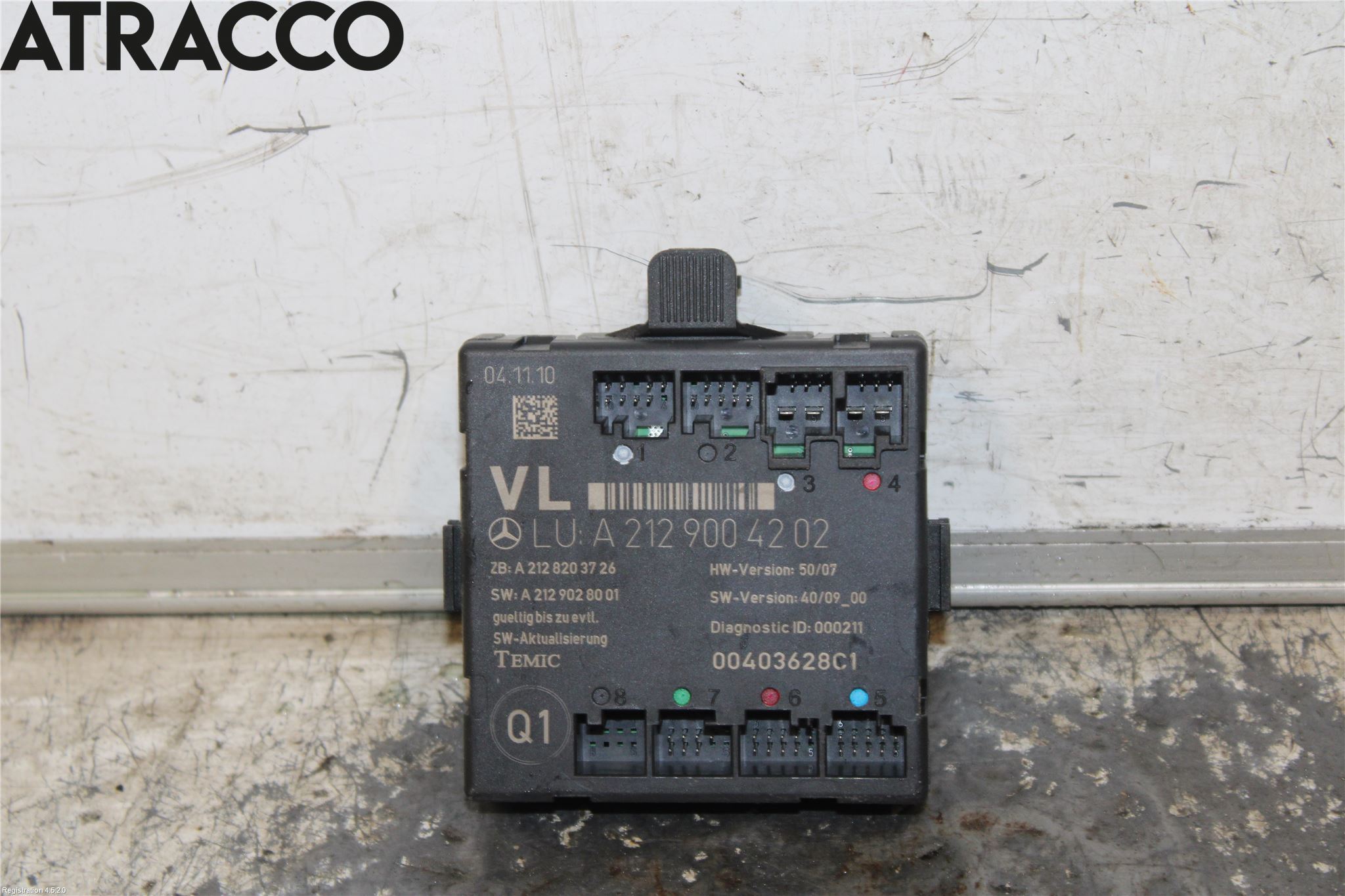 Mercedes-Benz MB E-KLASS (W212) 09-16 Styreenhet Dør