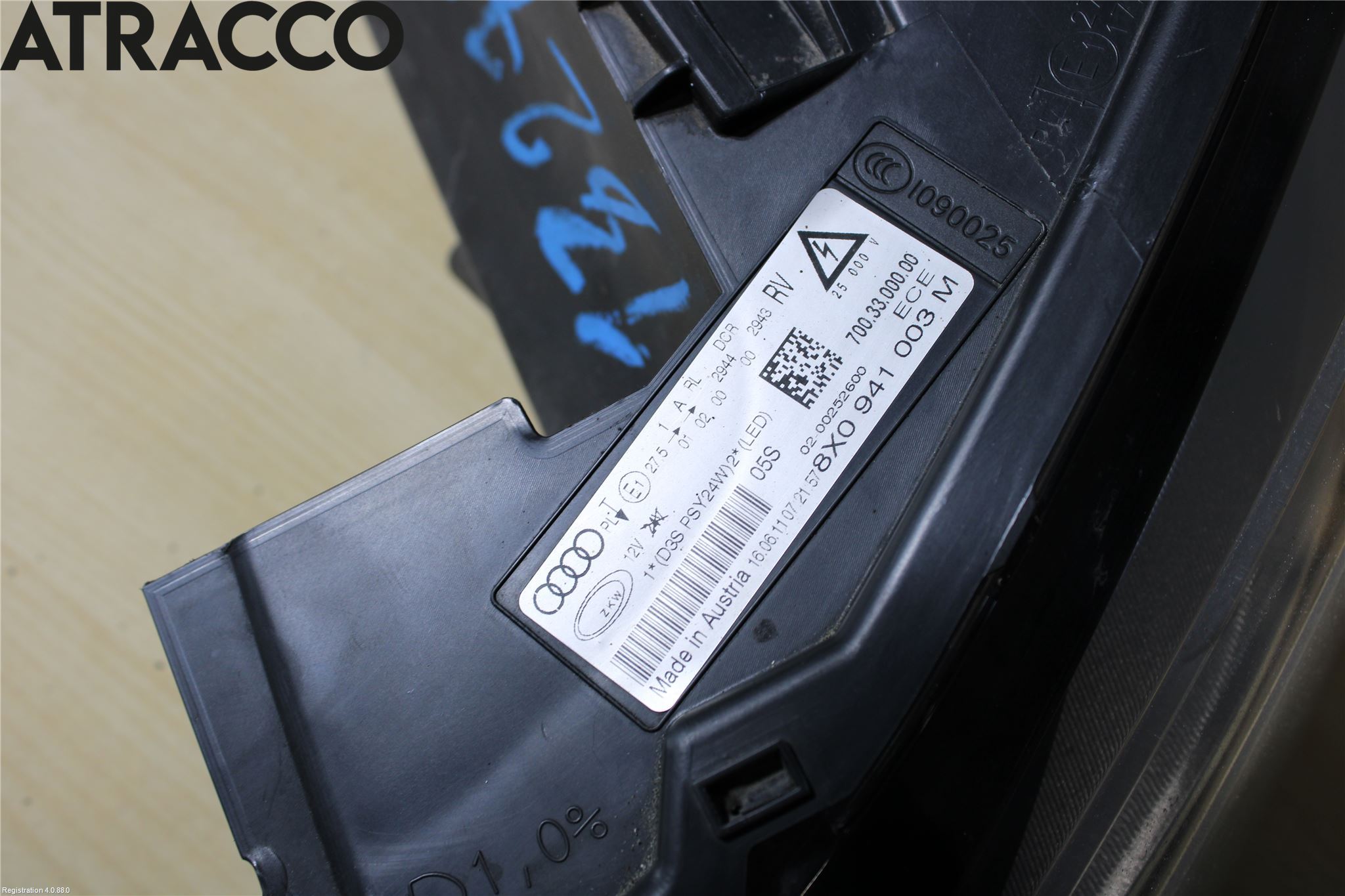 Audi A1/S1 11-18 Frontlykt Venstre