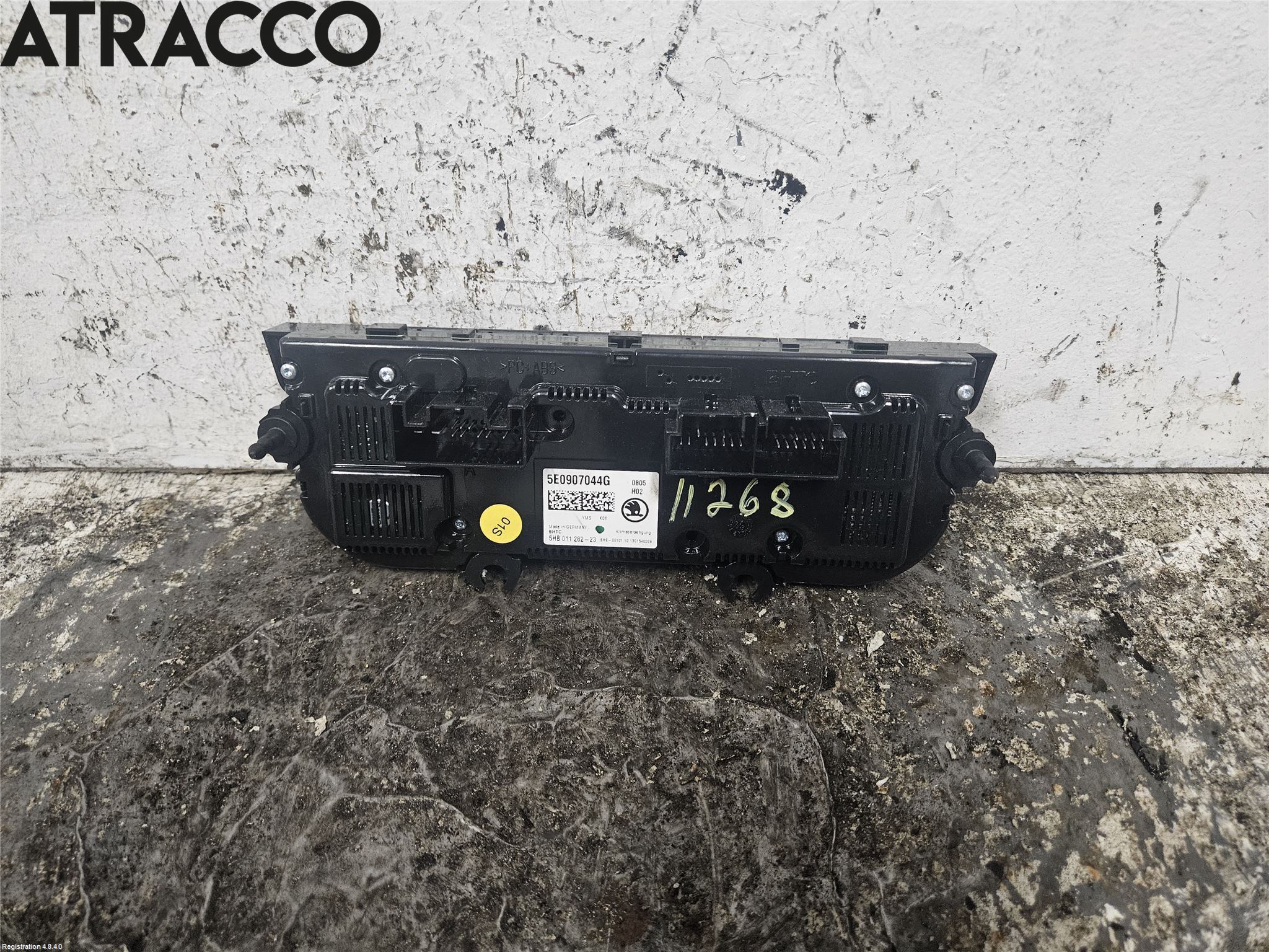 Skoda OCTAVIA (5E) 13-20 Varme Ac Betjening-Display