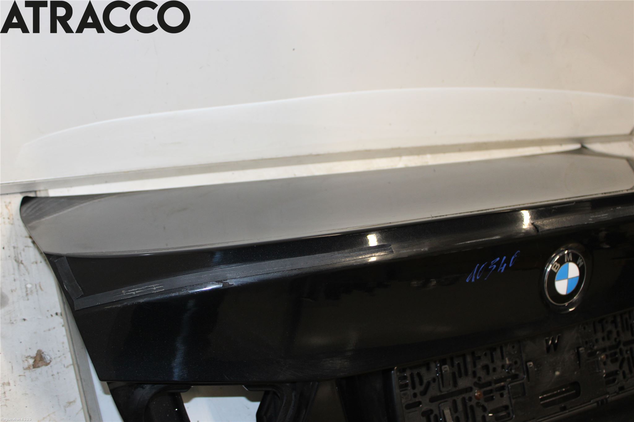 BMW 3 E90/91 SED/TOU 05-12 Bakluke Koffertlokk