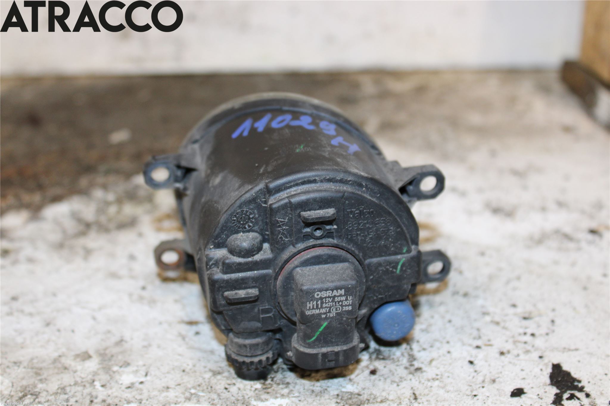 Toyota AURIS 07-09 Frontlykt-Kurve-Tåkelys