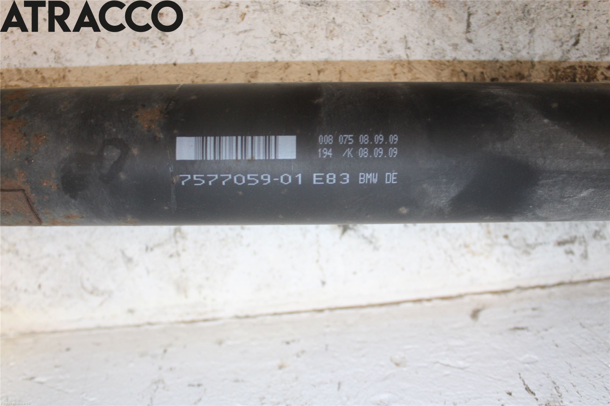 BMW X3 E83     03-10 Mellomaksel Bakre