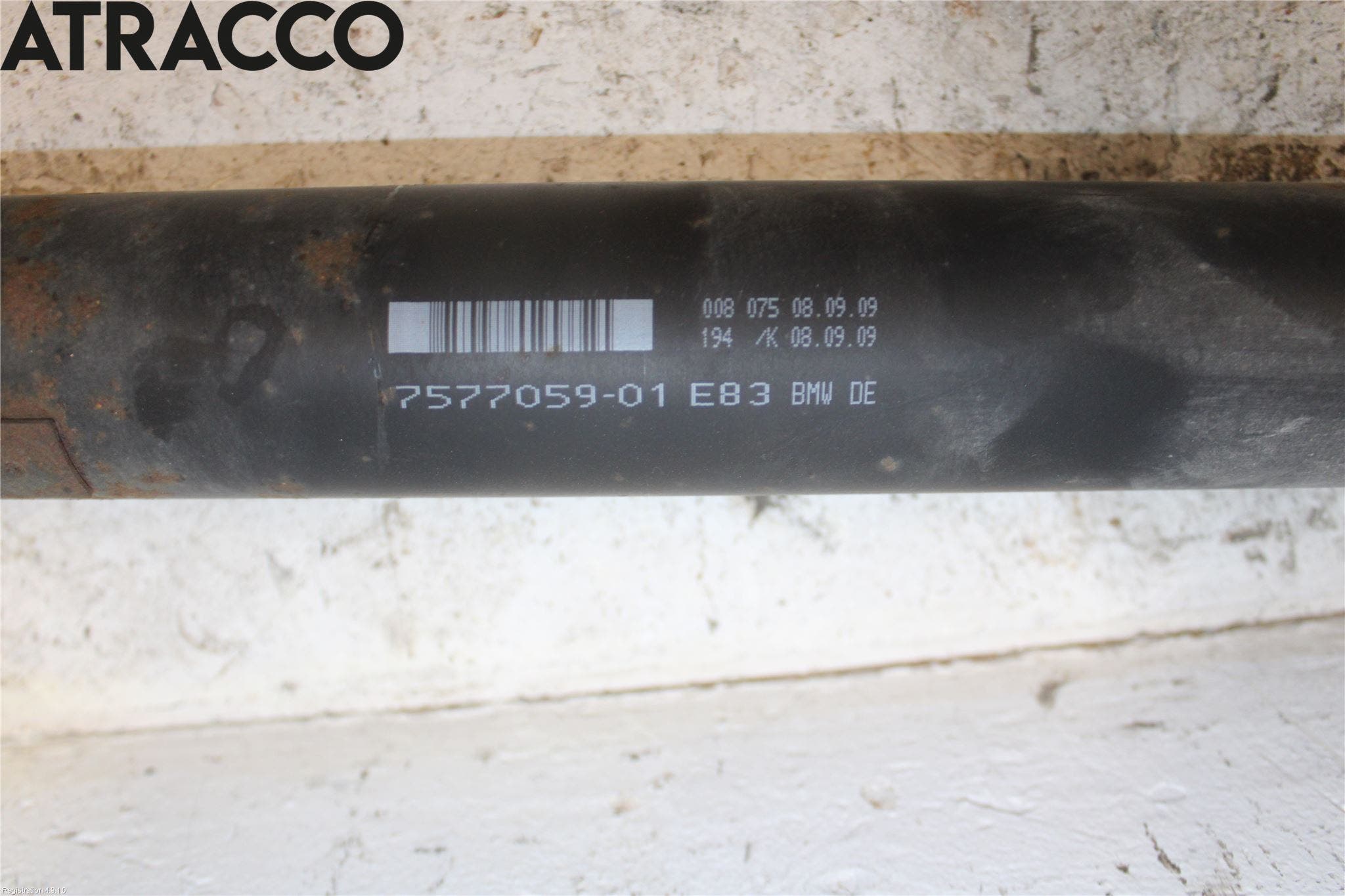 BMW X3 E83     03-10 Mellomaksel Bakre