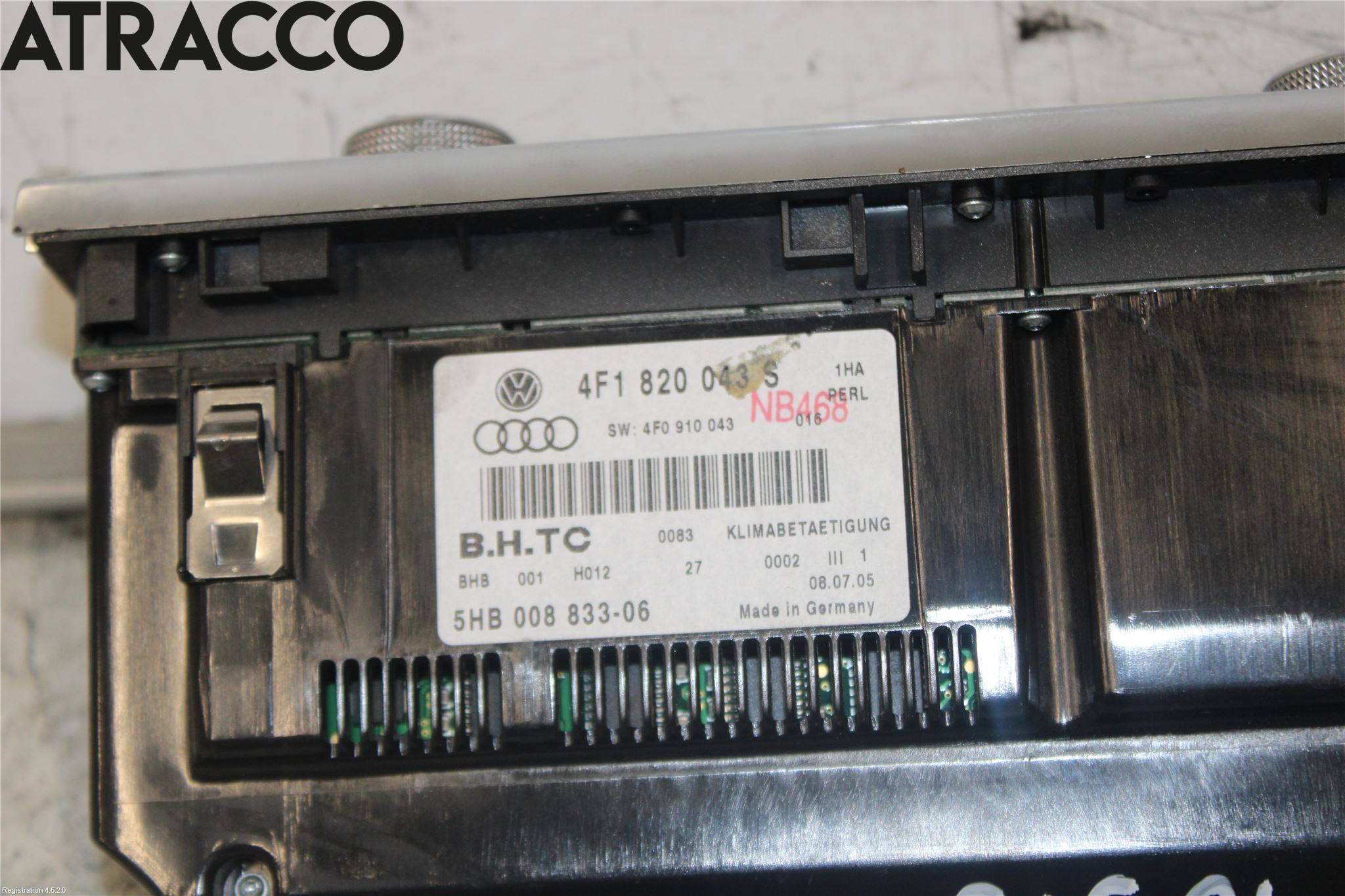 Audi A6/S6     05-11 Varme Ac Betjening-Display