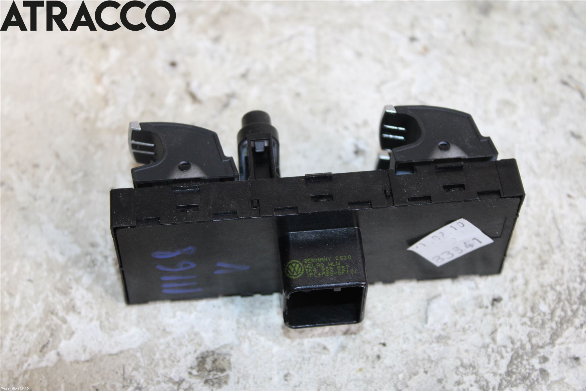 Volkswagen VW GOLF PLUS/CROSS GOLF 04-14 Bryter Vindusheis