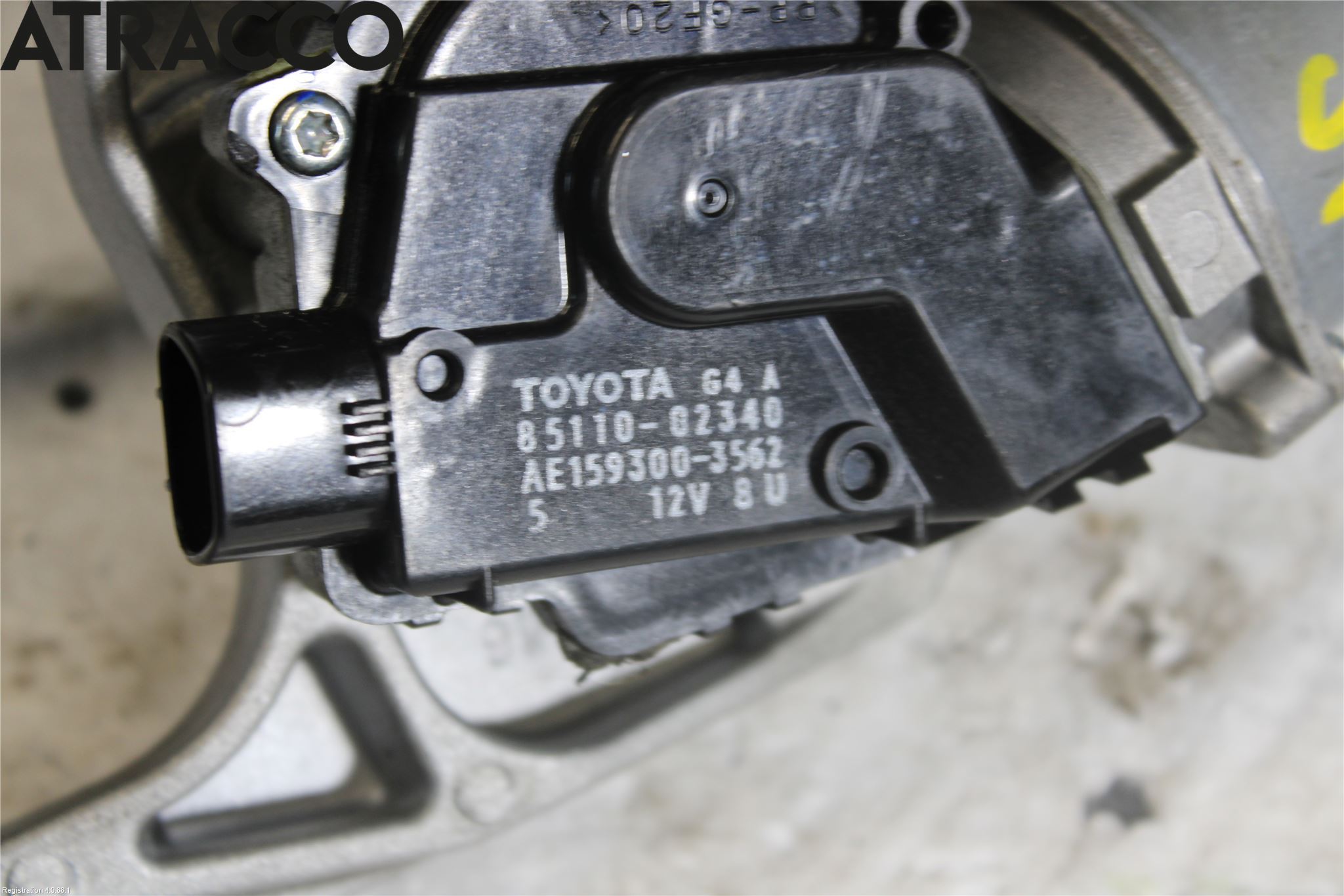 Toyota AURIS 13-19 Viskermotor Frontrute