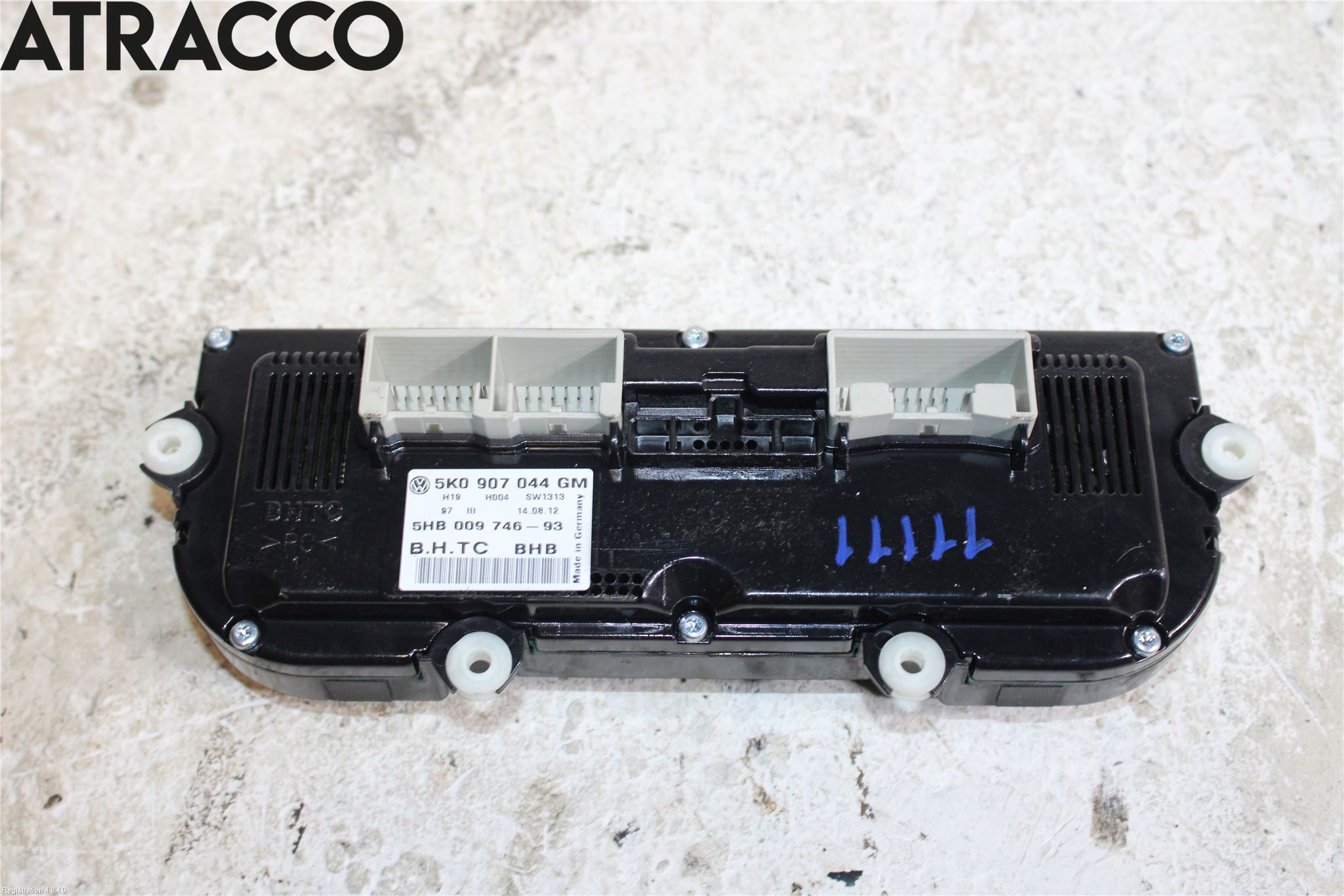 Volkswagen VW GOLF VI 09-13 Varme Ac Betjening-Display