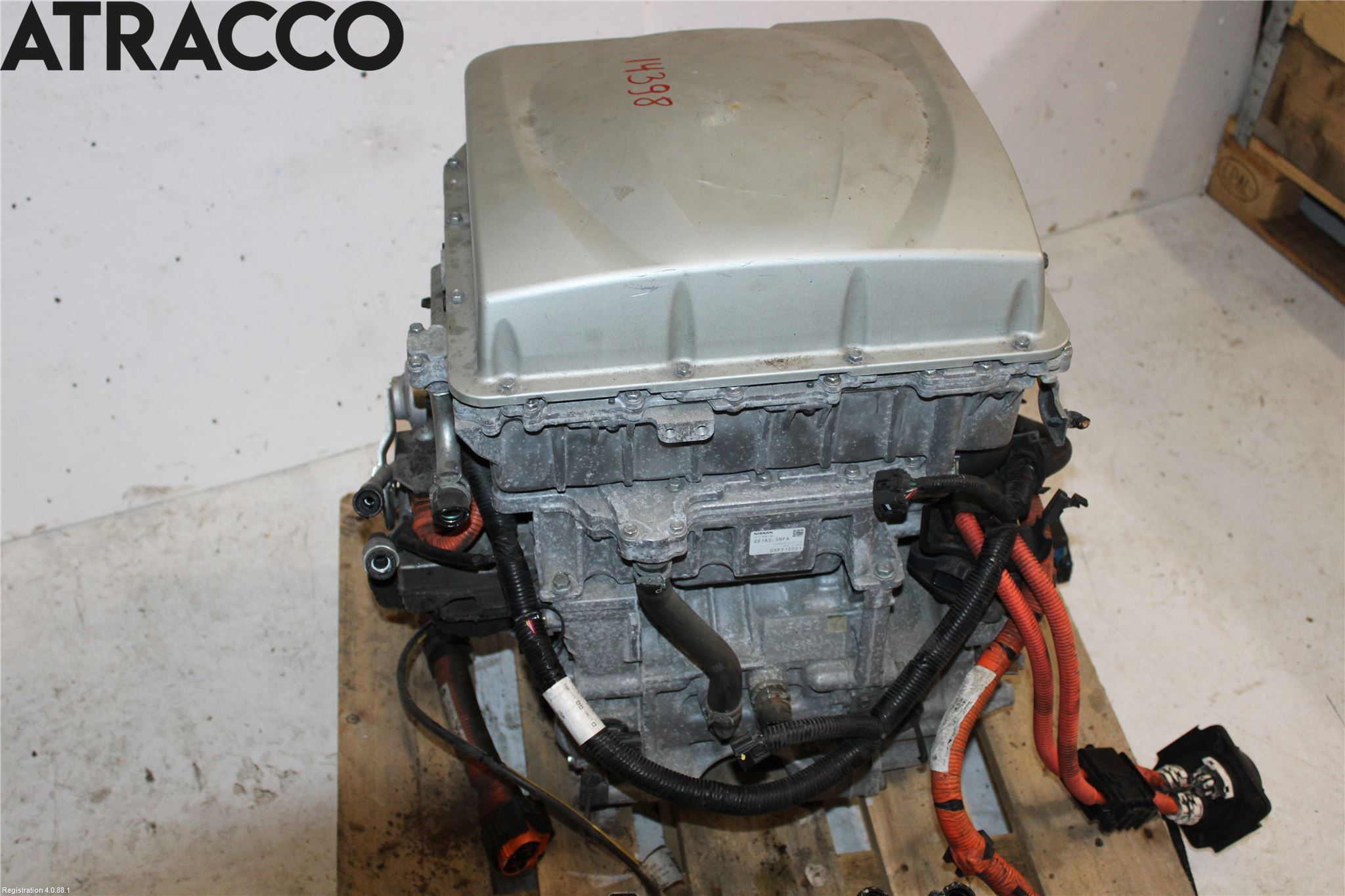 Nissan LEAF 11-17 Motor Elektrisk Fram