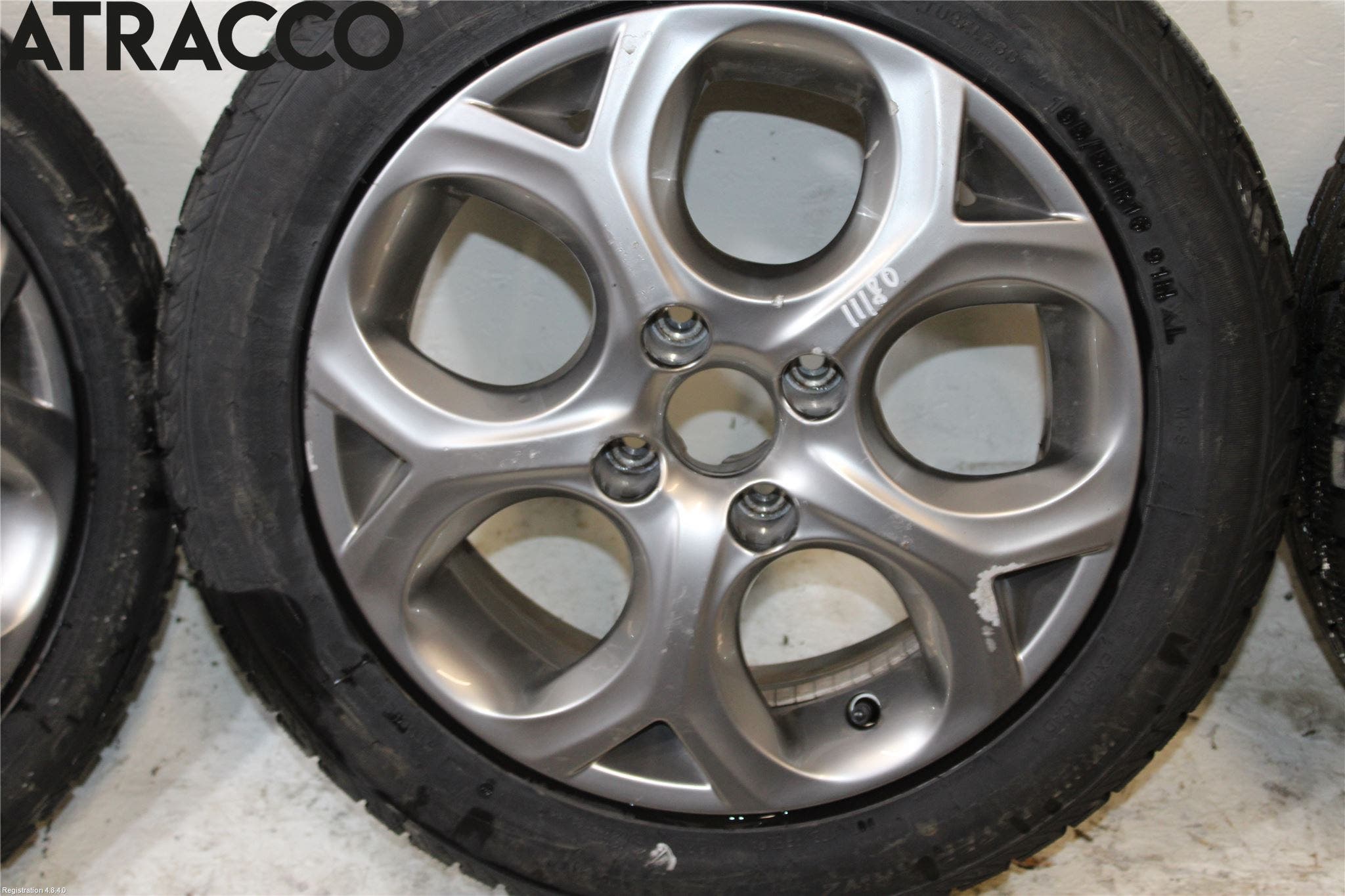 Citroen DS3 Dekk Vinter På Alu Felg 4Stk