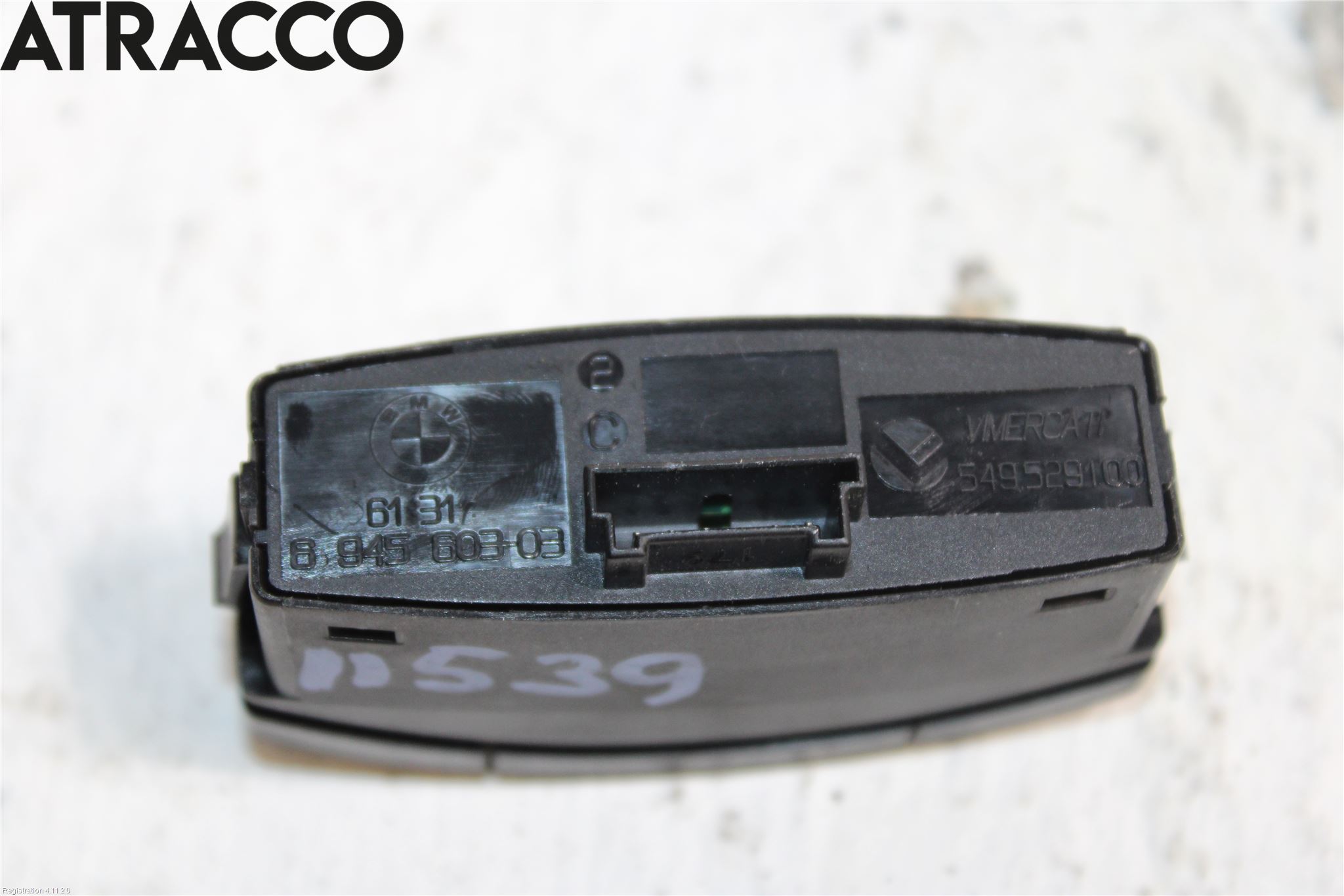 BMW 1 E82/88 Coupé/Cab 06-13 Bryter Varsel (Nødblink)