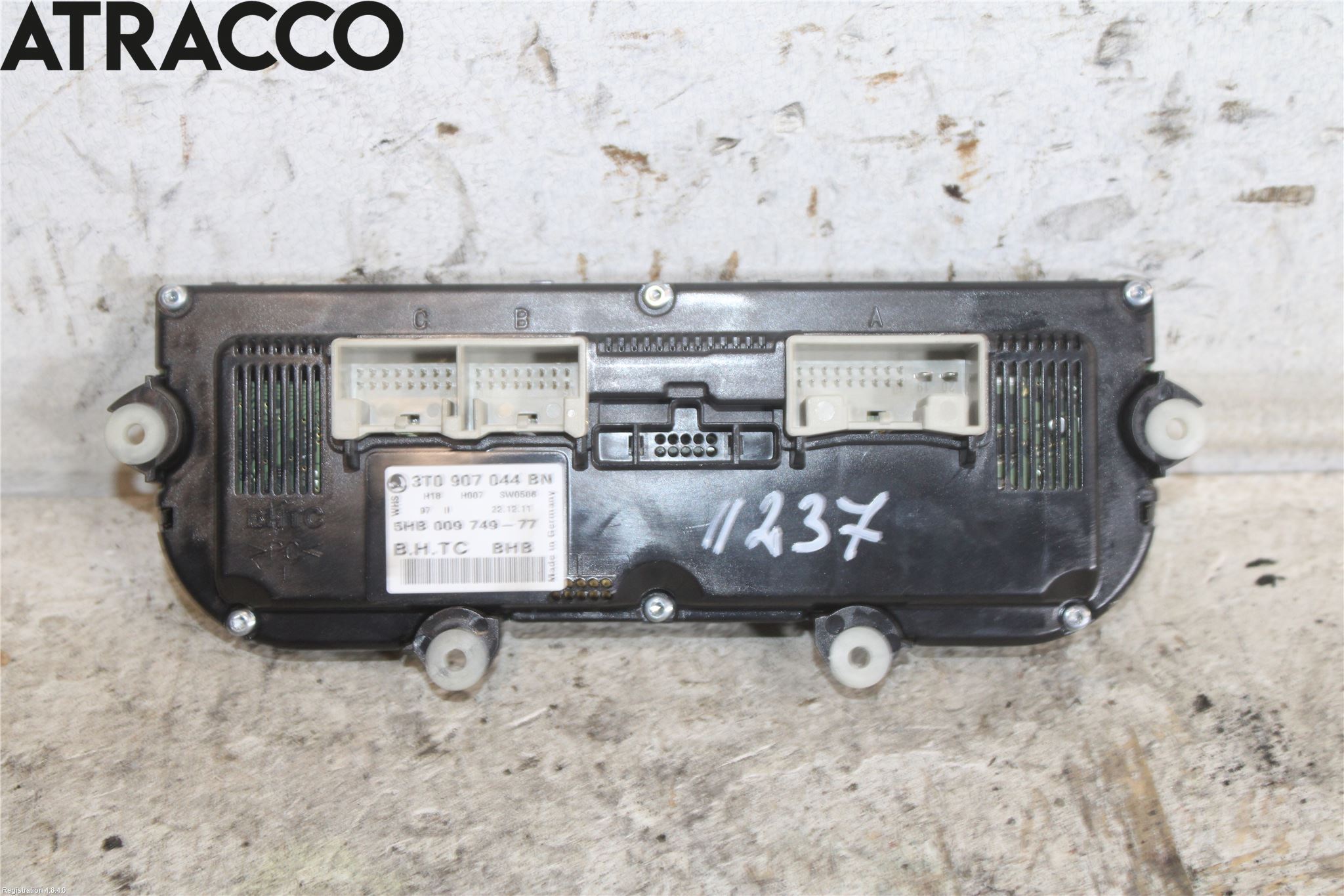 Skoda OCTAVIA (1Z) 05-13 Varme Ac Betjening-Display