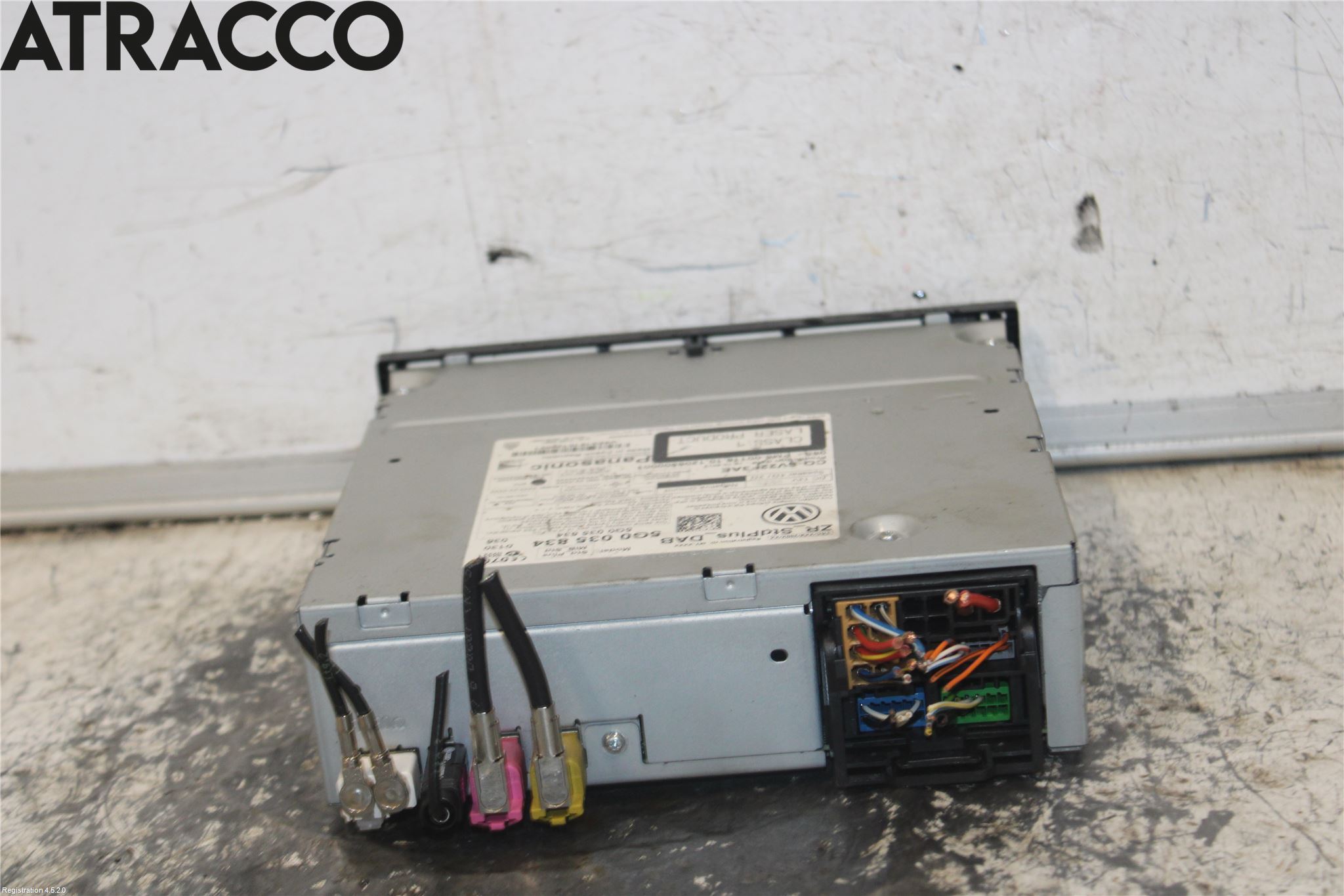 Volkswagen VW GOLF / E-GOLF VII 13-20 Stereo Radio Med Cd