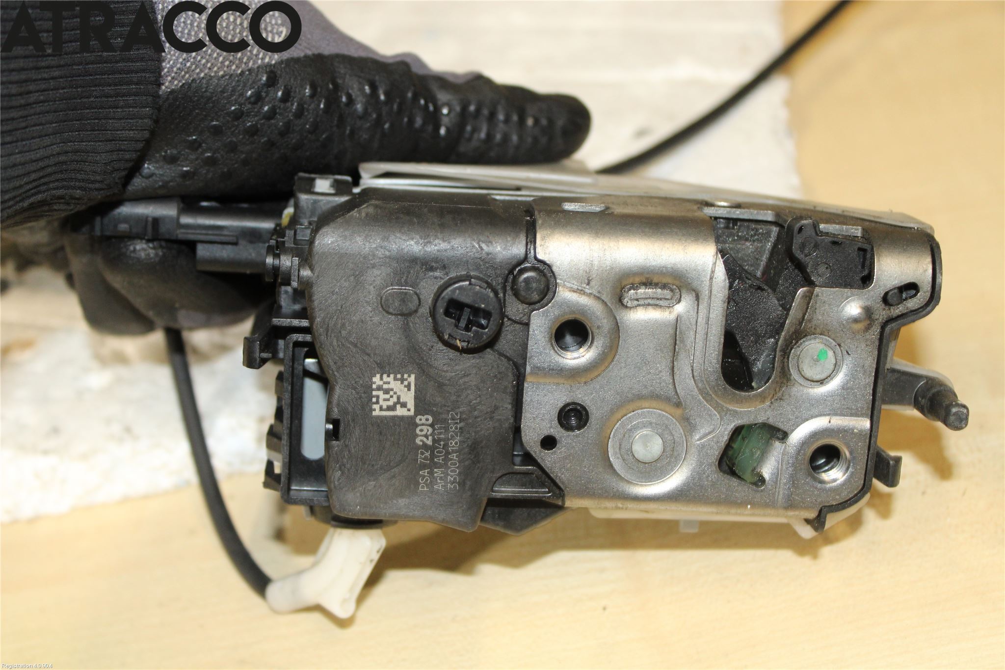 Peugeot 3008 09-16 Dørlås - Låsekasse