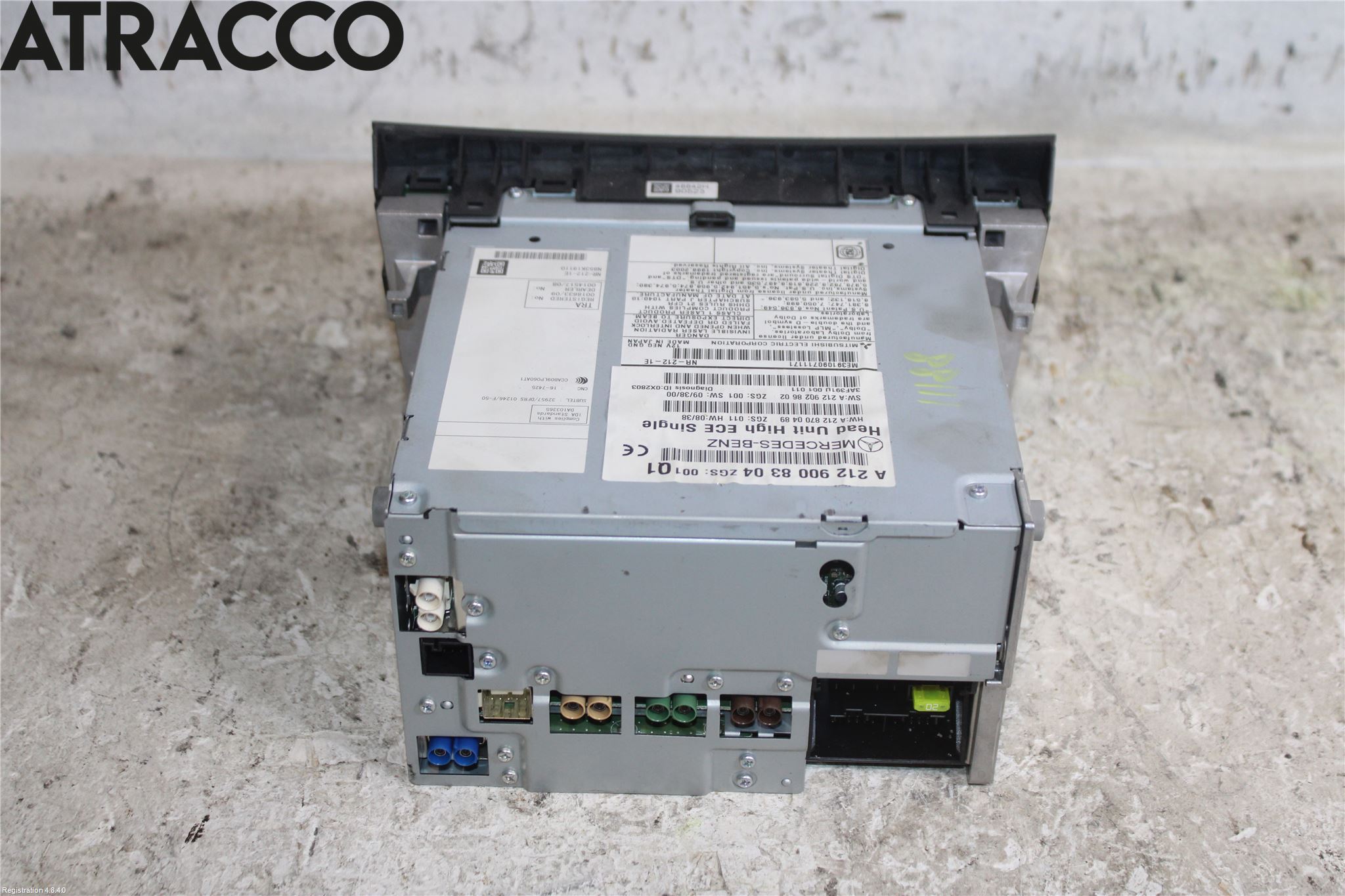 Mercedes-Benz MB E-KLASS (W212) 09-16 Stereo Radio Med Cd