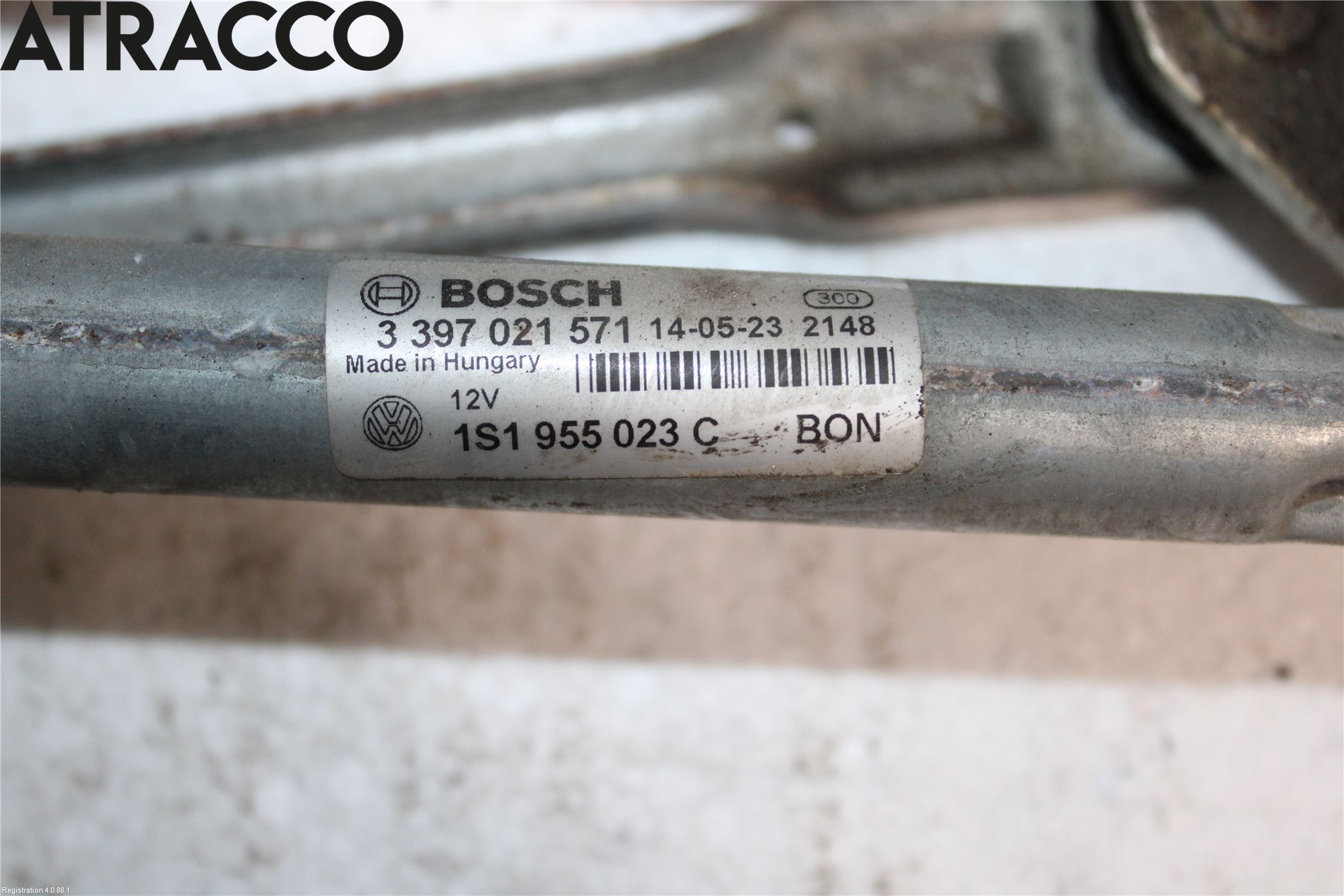 Volkswagen VW UP! / E-UP! Viskermotor Frontrute