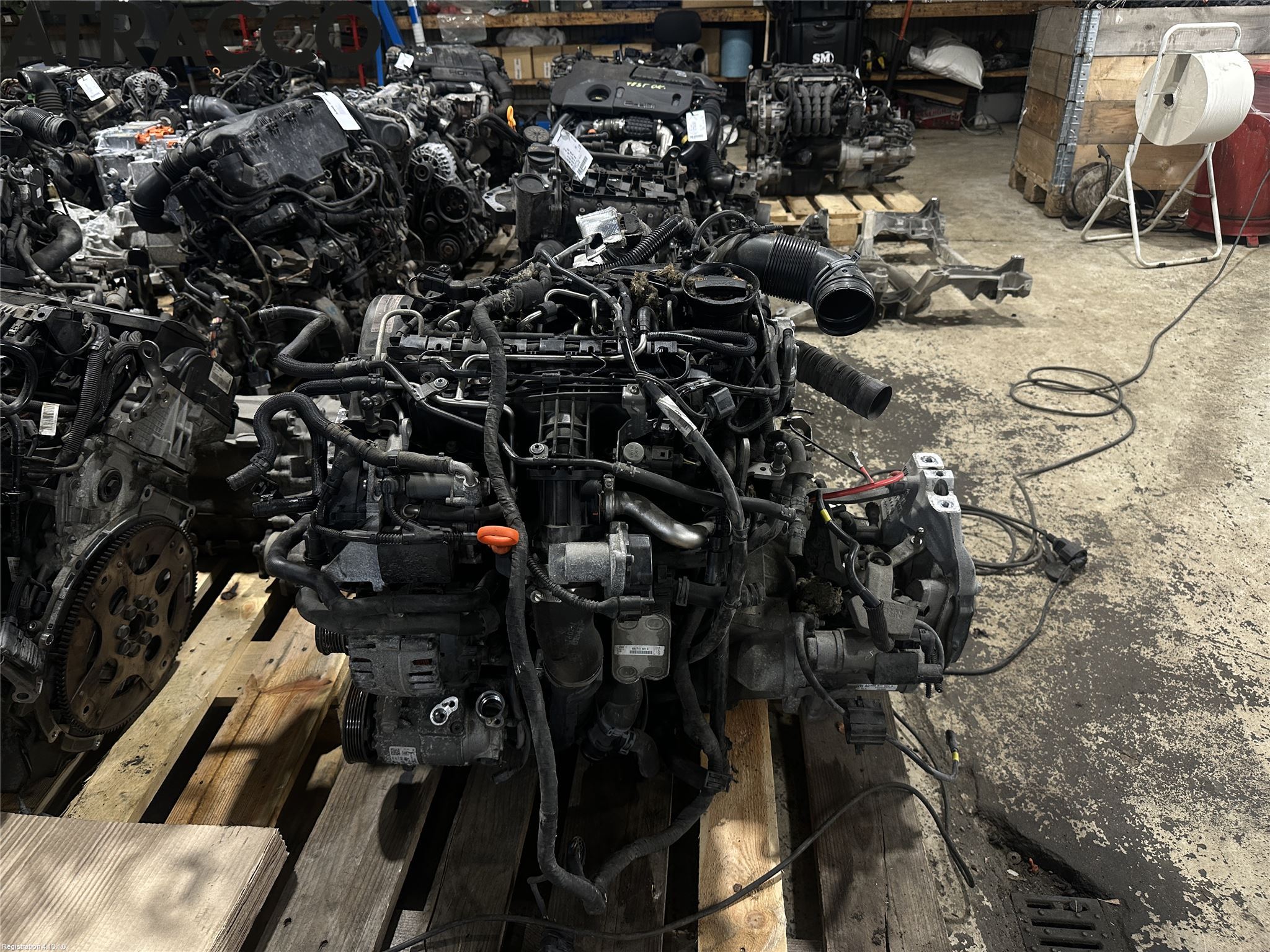 Volkswagen VW GOLF VI 09-13 Motor Diesel