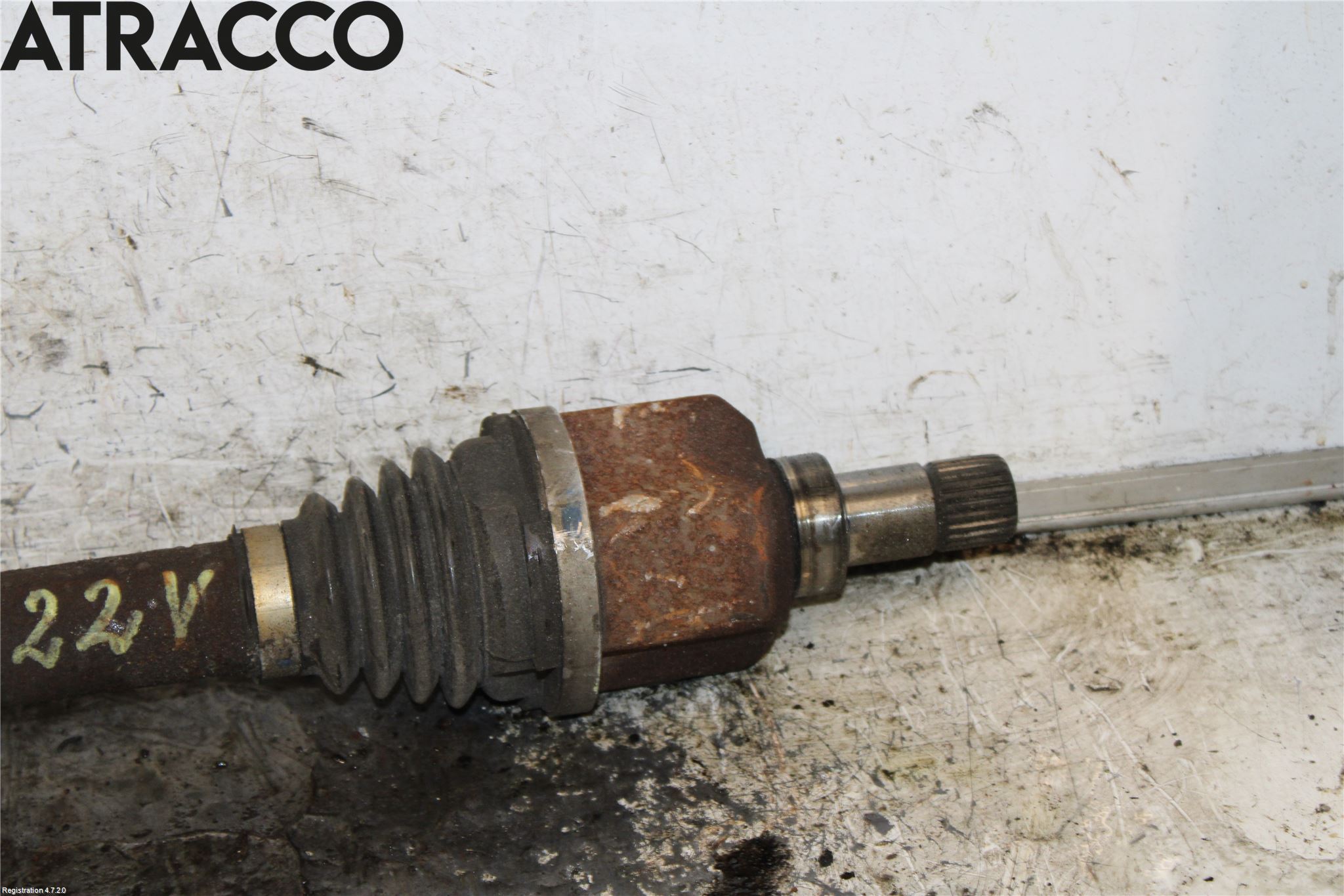 Citroen C4 PICASSO 14-18 Drivaksel Foran Kompl Venstre